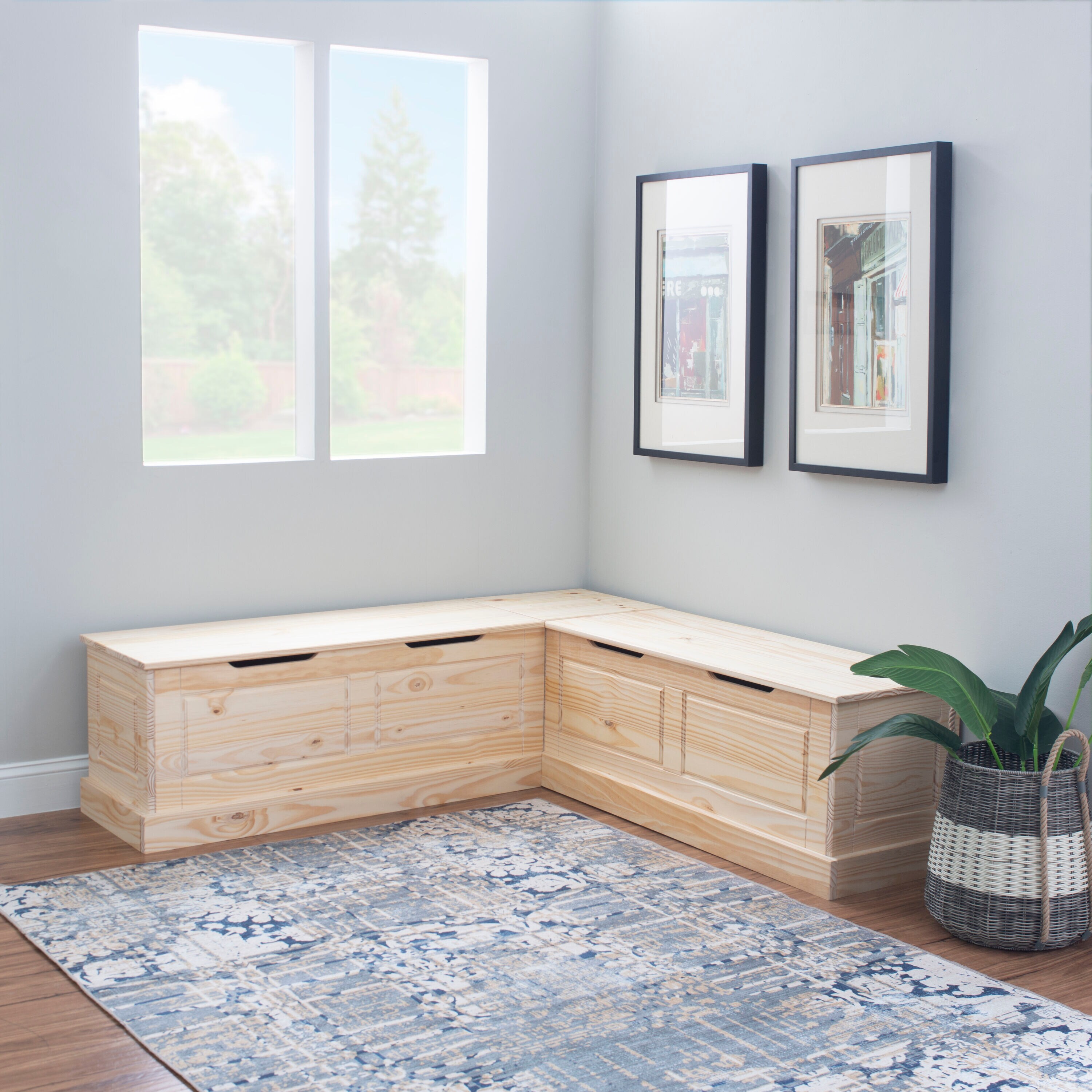 Linon LOWES2056 Dining-Benches - View #7