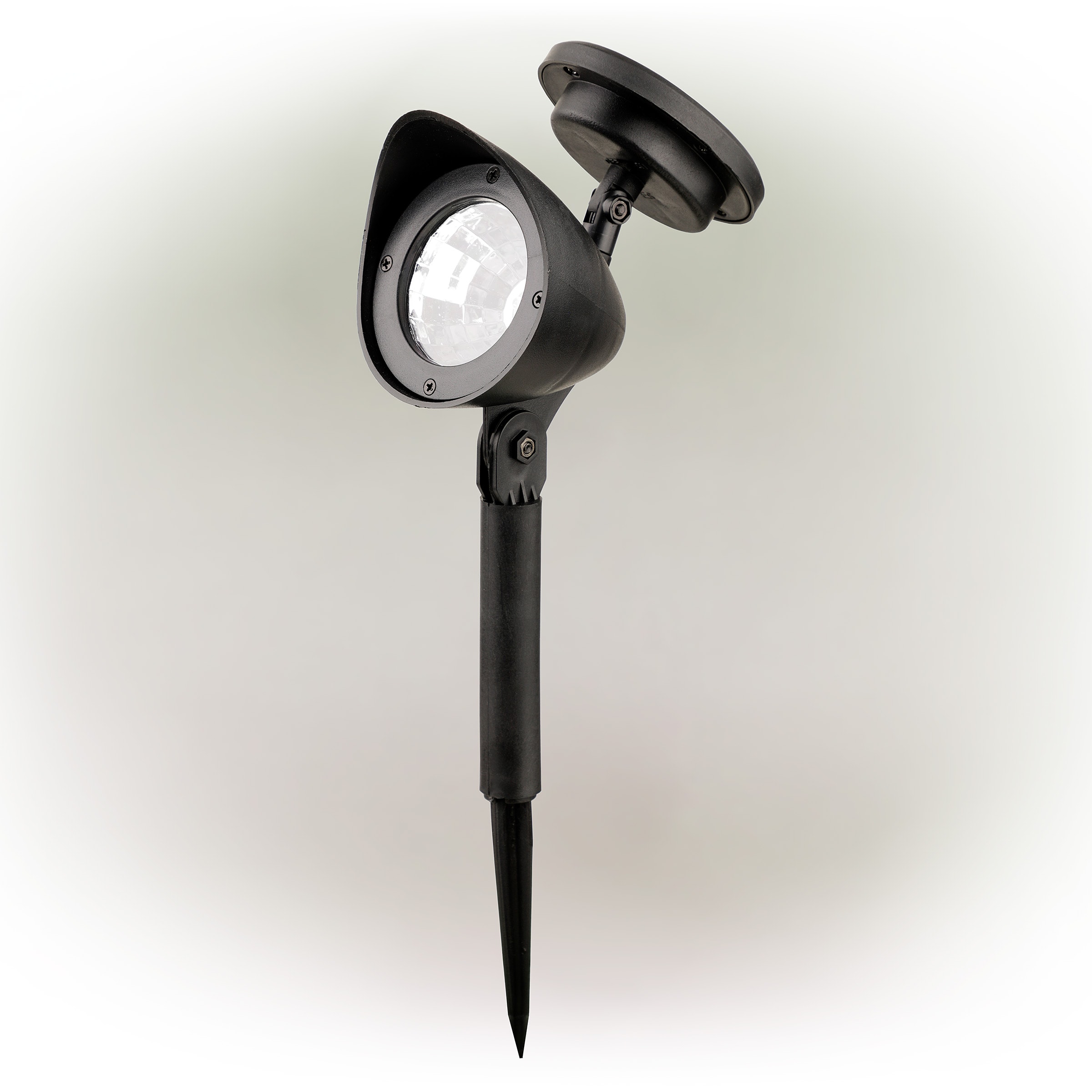 living accents led solar spotlight