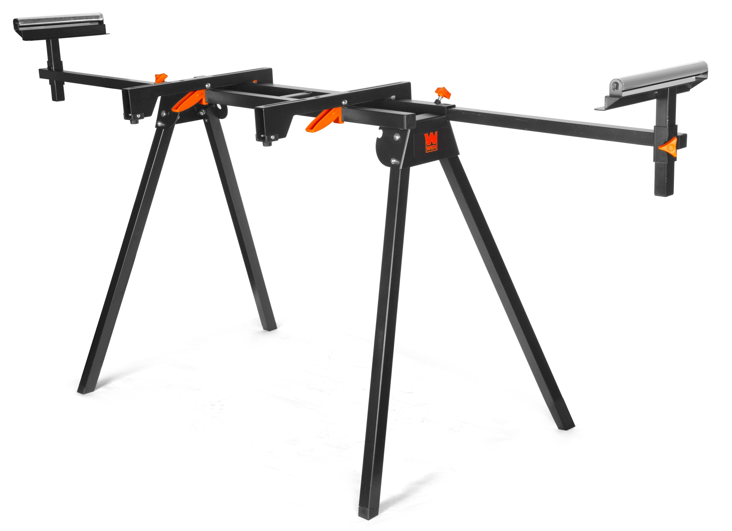WEN Steel Adjustable Miter Saw Stand in the Saw Stands department
