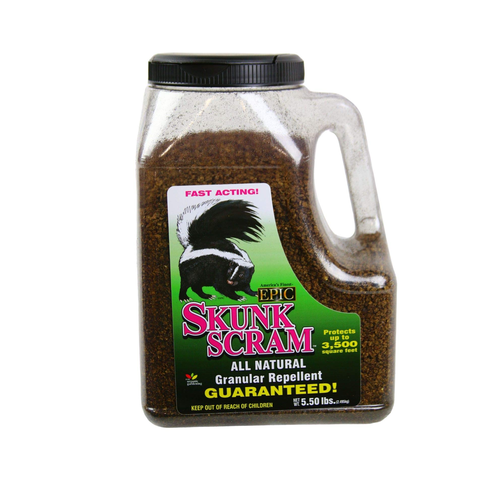 DeerScram  All-Natural Granular Skunk Repellent 5.5 lb