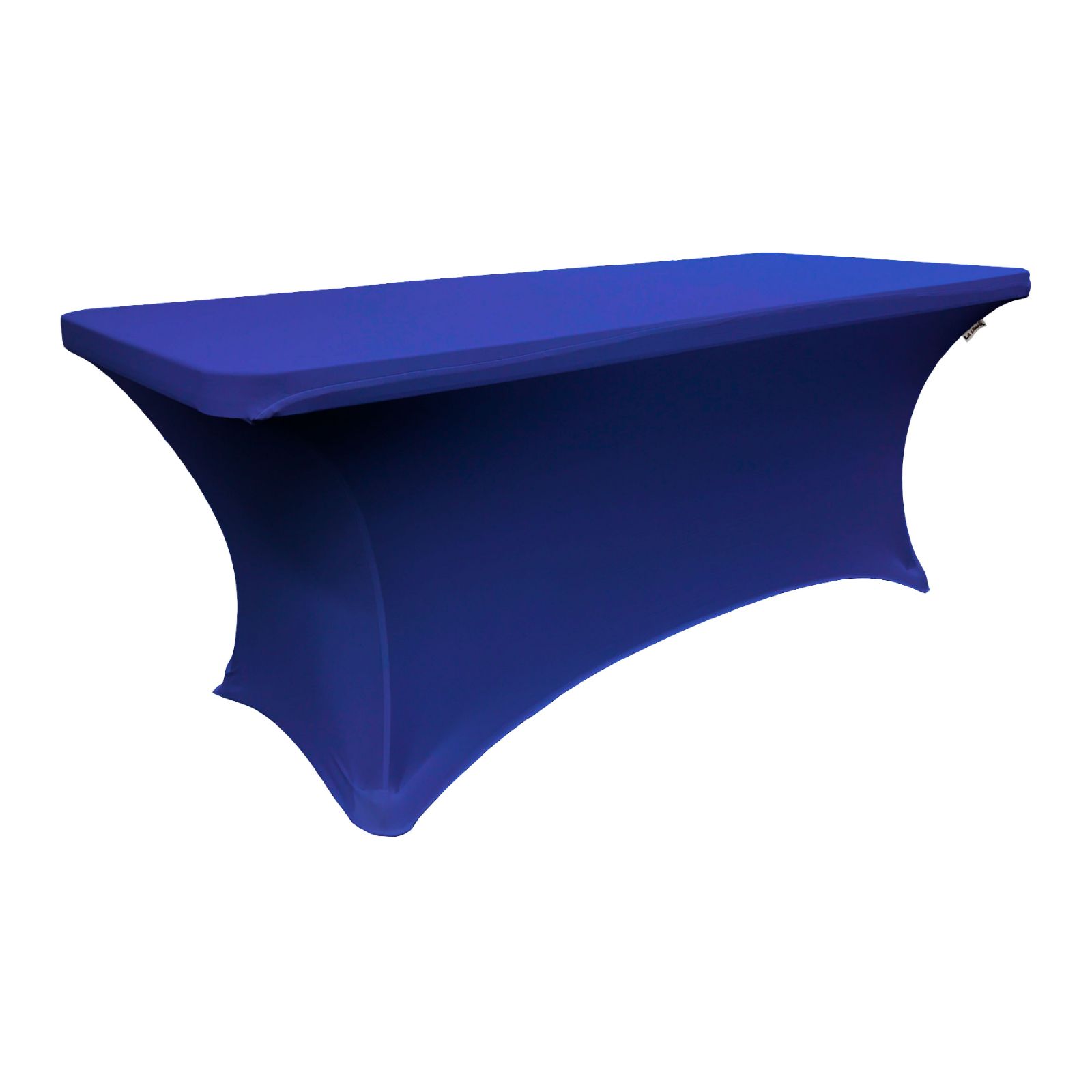 Slickblue Rectangular Spandex Table Cover with Wrinkle Resistant Fabric Fitted Table Cover for Wedding Event and Display - Multiple Sizes and Color Options
