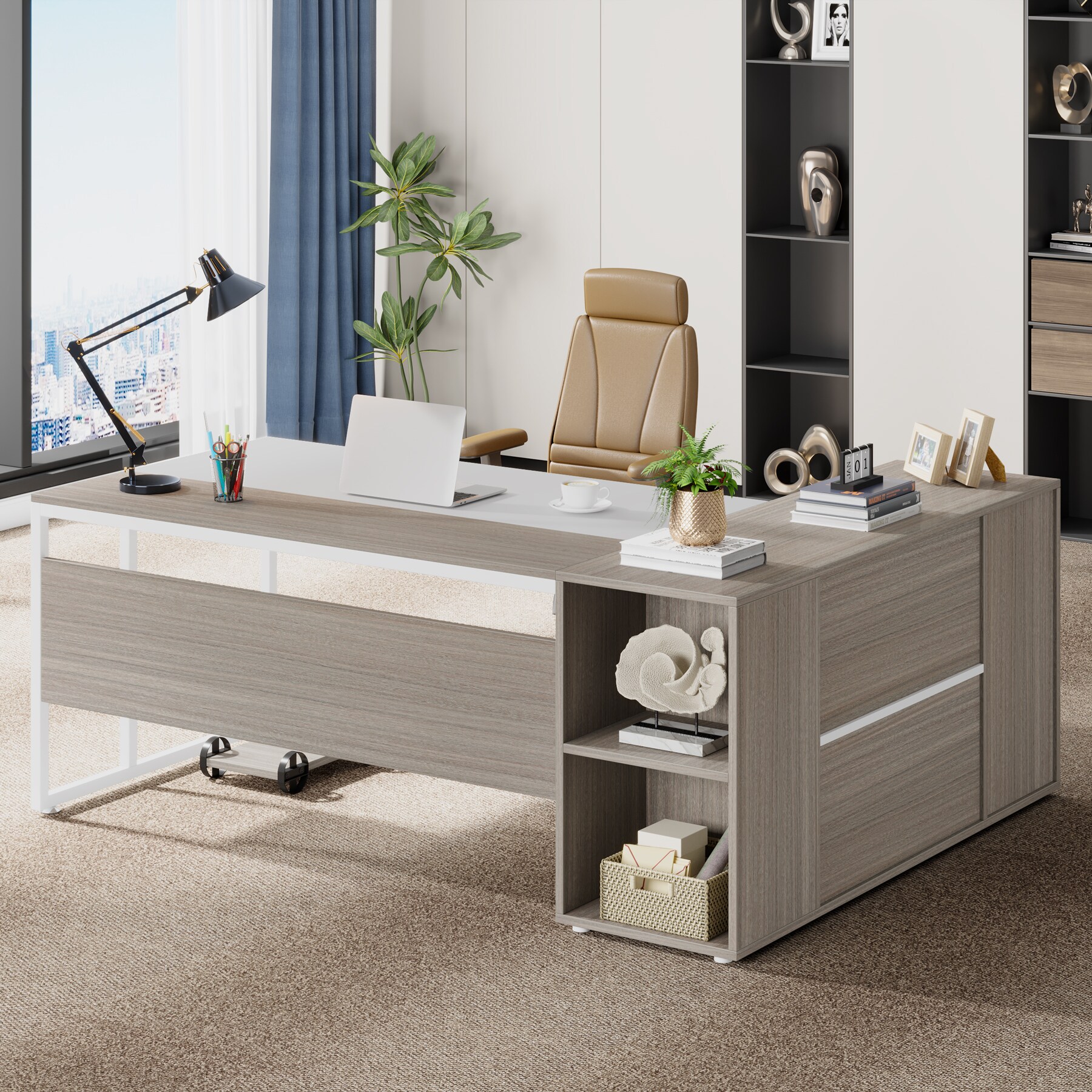 Tribesigns LWFD-YS0298 Office-Tables - View #3