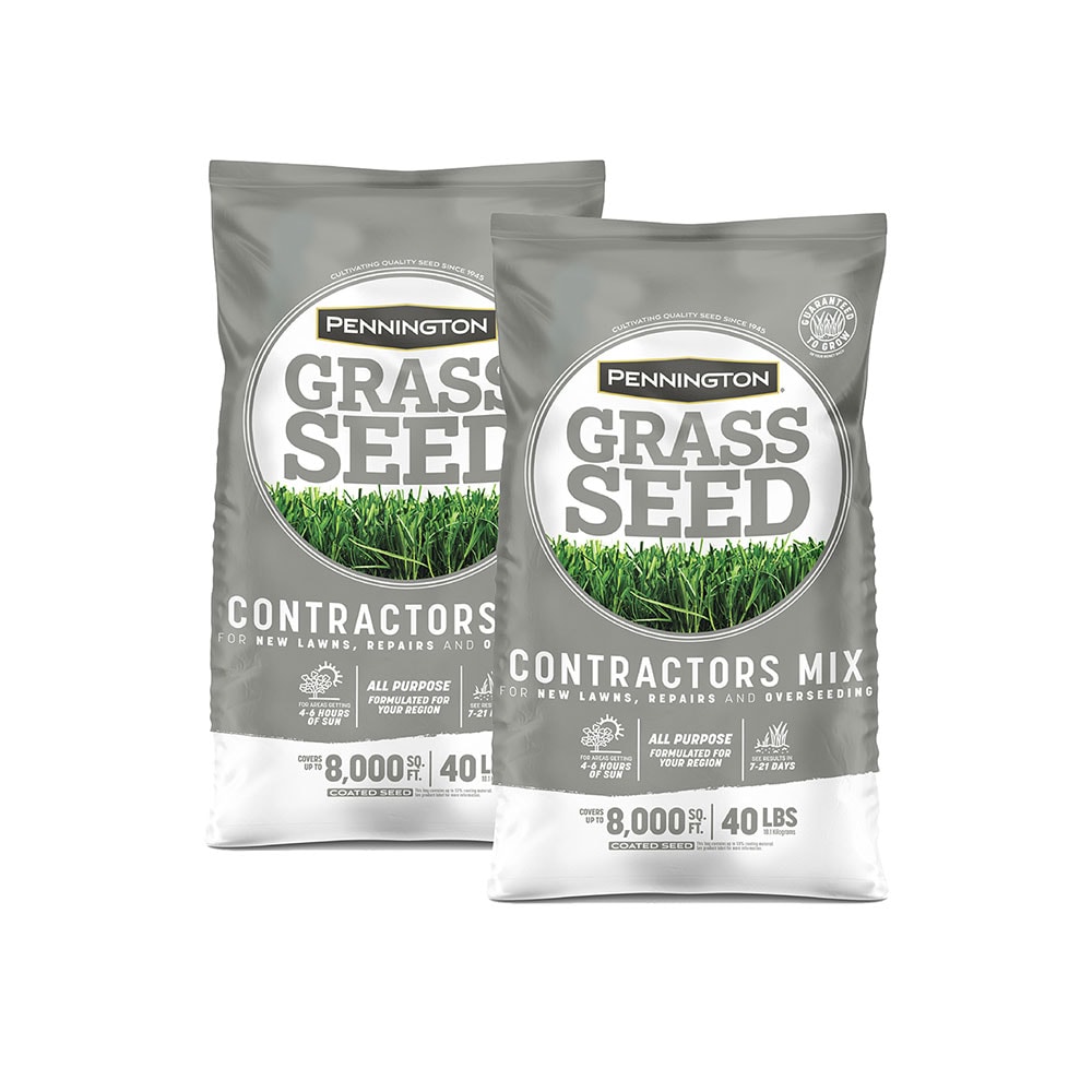 Pennington Contractor's Mix North 80-lb Mixture/Blend Grass Seed 