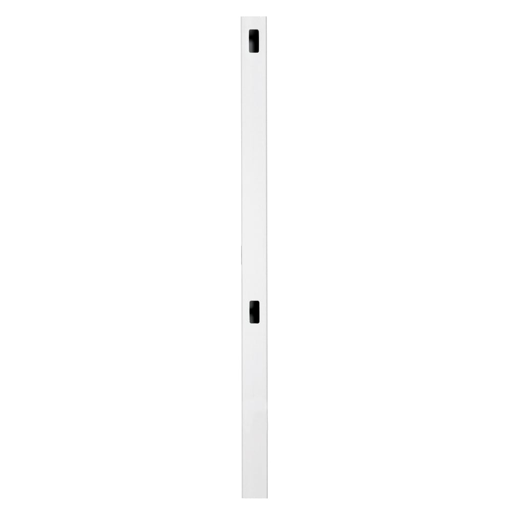 Outdoor Essentials 118676 Evanston 6-ft H x 4-in W White Vinyl End Fence Post (Unassembled)