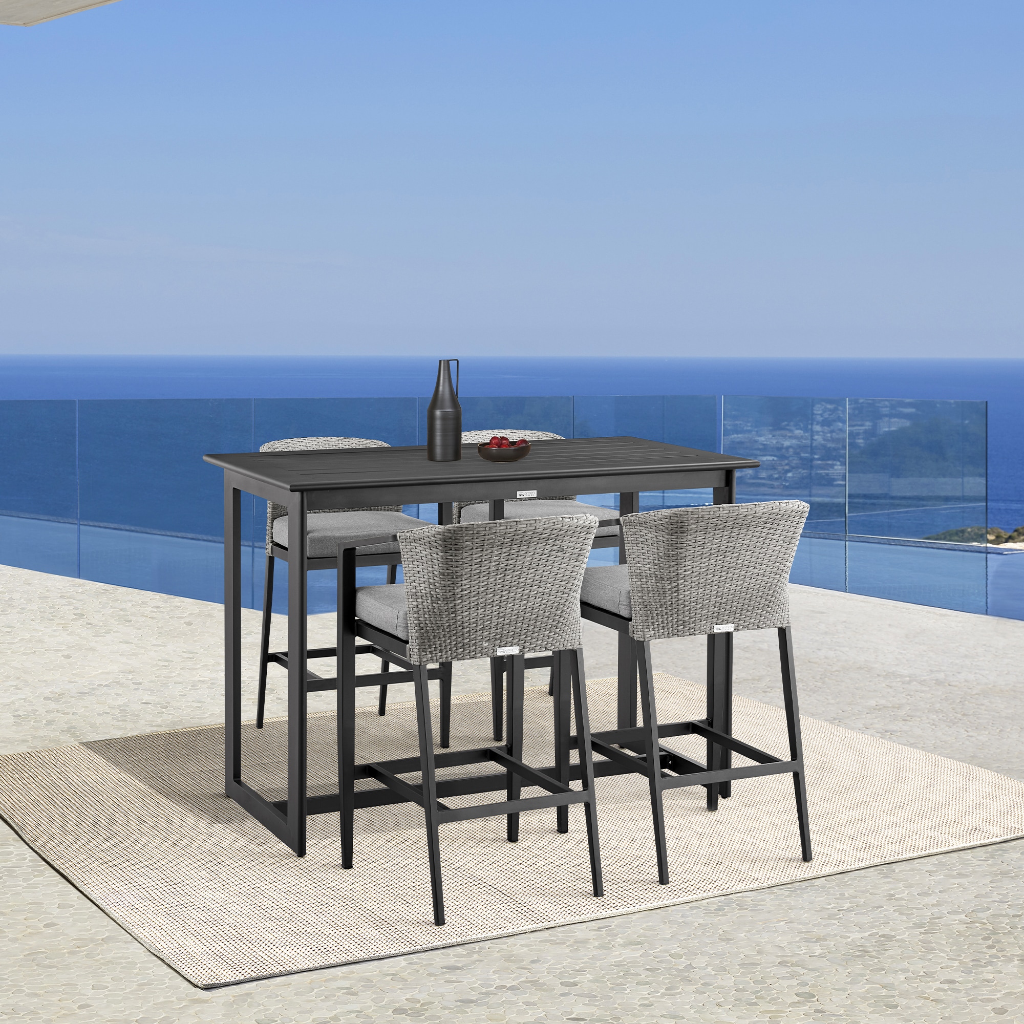 Armen Living 840254333185 stools - View #9