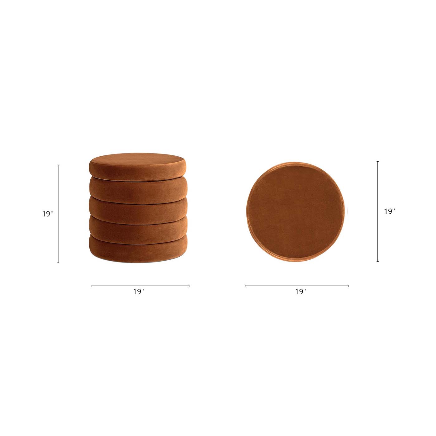 Jennifer Taylor Home LMVO-84410 Indoor-Ottomans - View #5