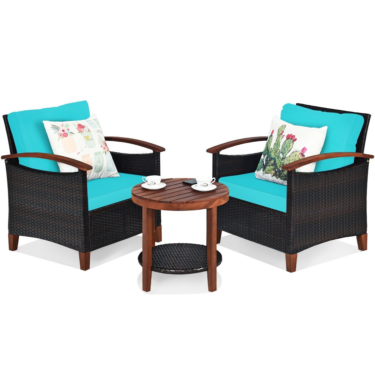 Forclover HYFE-65226TU Patio-Conversation-Sets - View #7