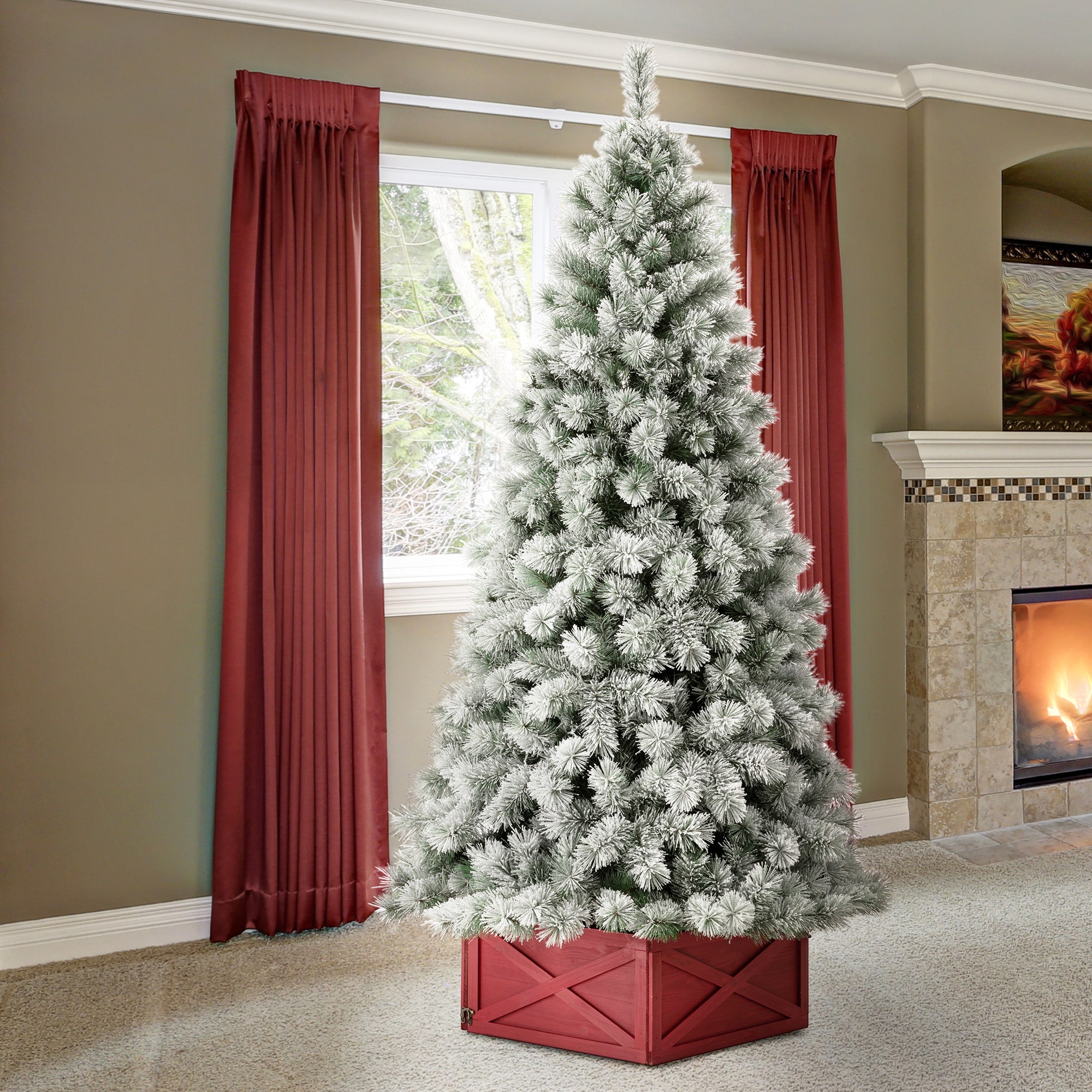 Glitzhome GH2014600017 Artificial-Christmas-Trees - View #5