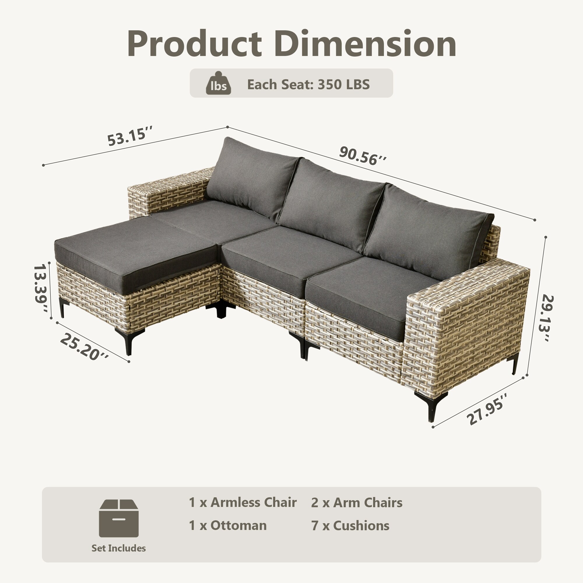 Ovios VRC105 Patio-Sofas-Daybeds - View #7