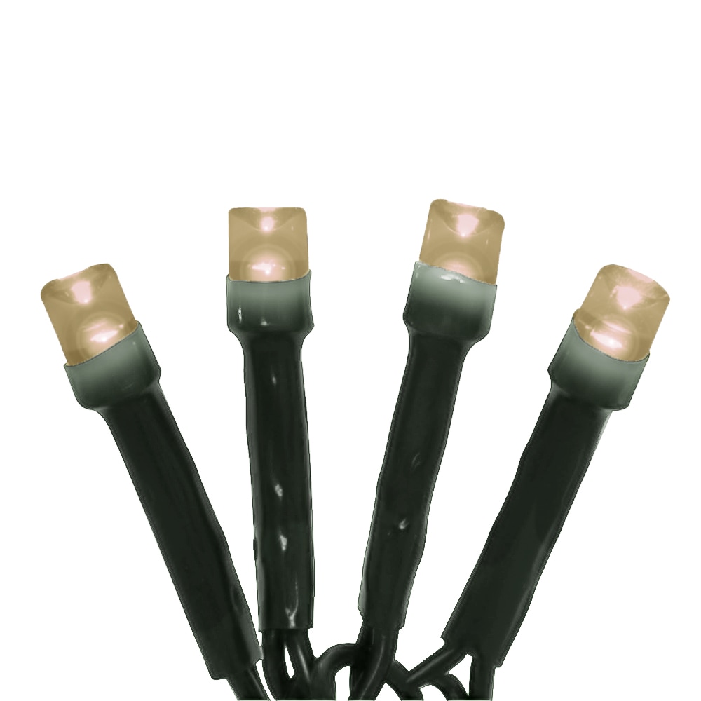 Flipo LAG-100LED-WWT 33-Feet Battery-operated Green Outdoor String Light with 100 White -Light LED