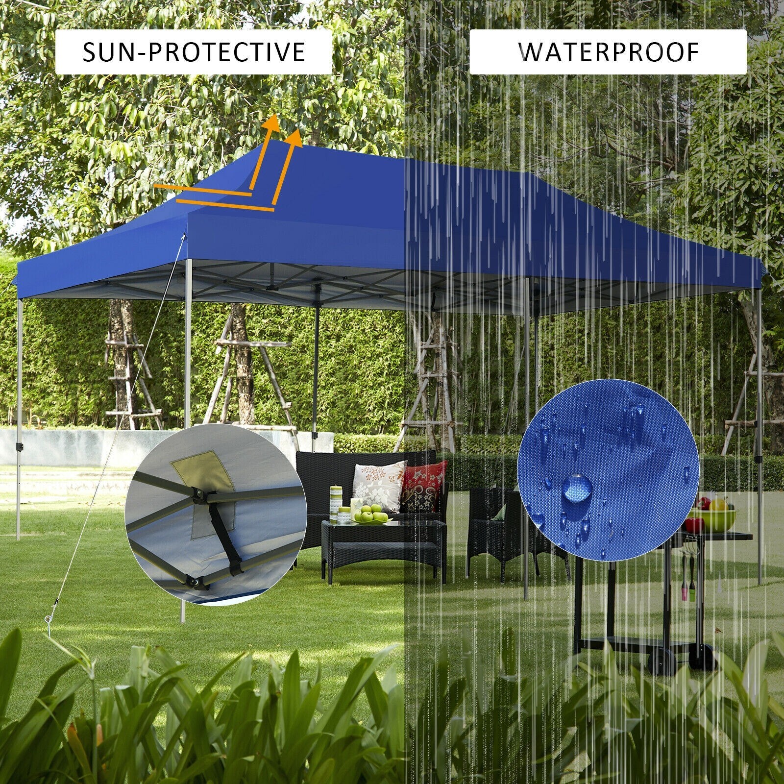 Clihome CWCH-OP70659BL Canopies-Sl - View #9