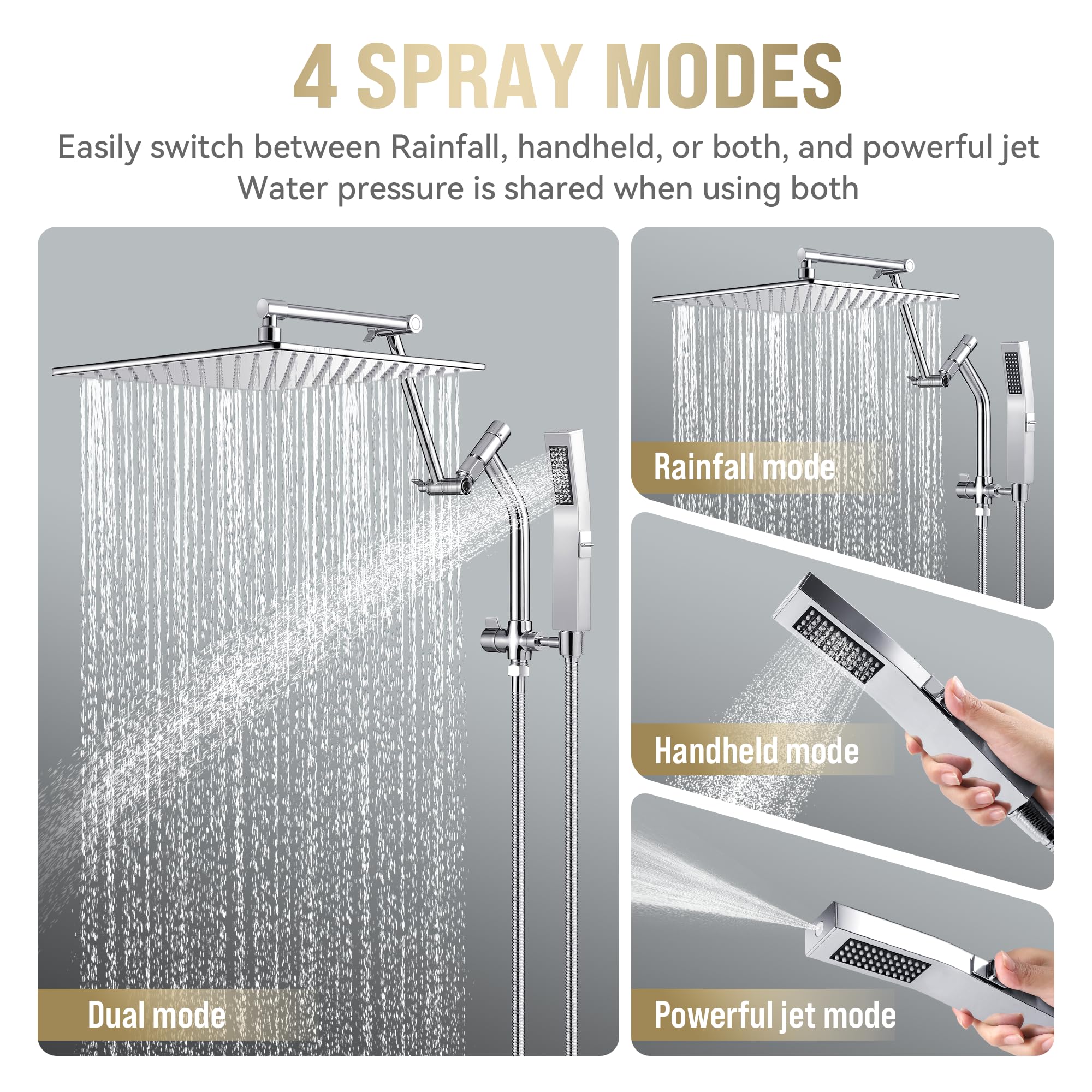 Lovav 5749848446971 Fixed-Showerhead - View #3