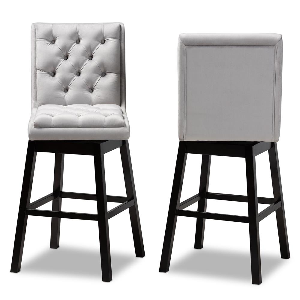 Baxton Studio 164-2PC-10289-LW stools - View #2