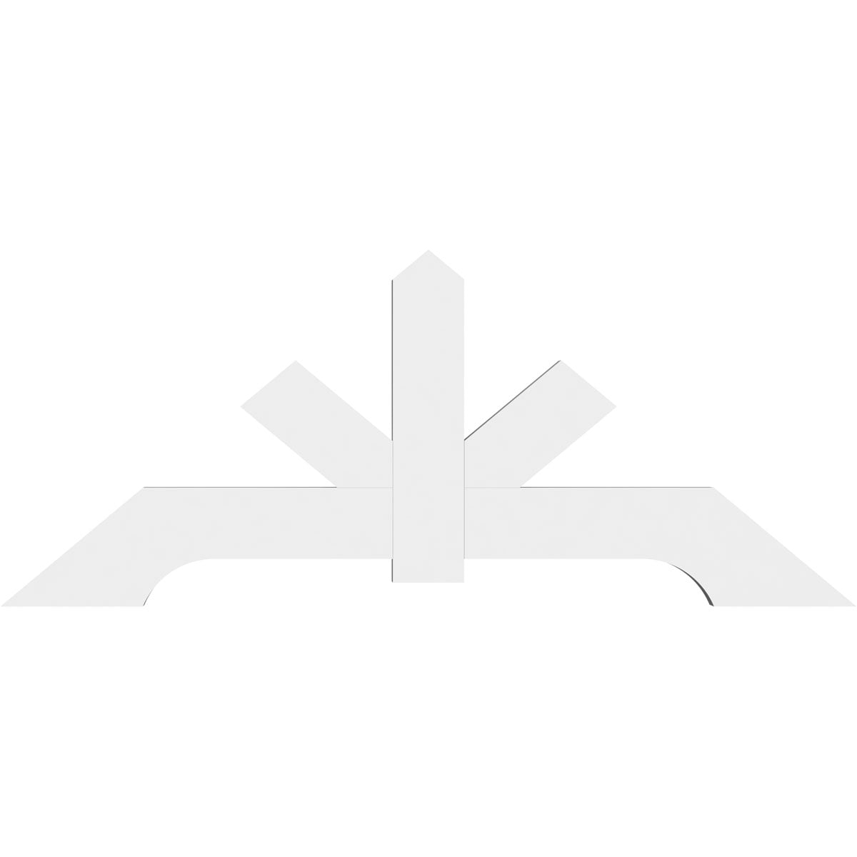 Ekena Millwork GBP048X20X0204VAN00 Exterior-Brackets-Braces - View #2