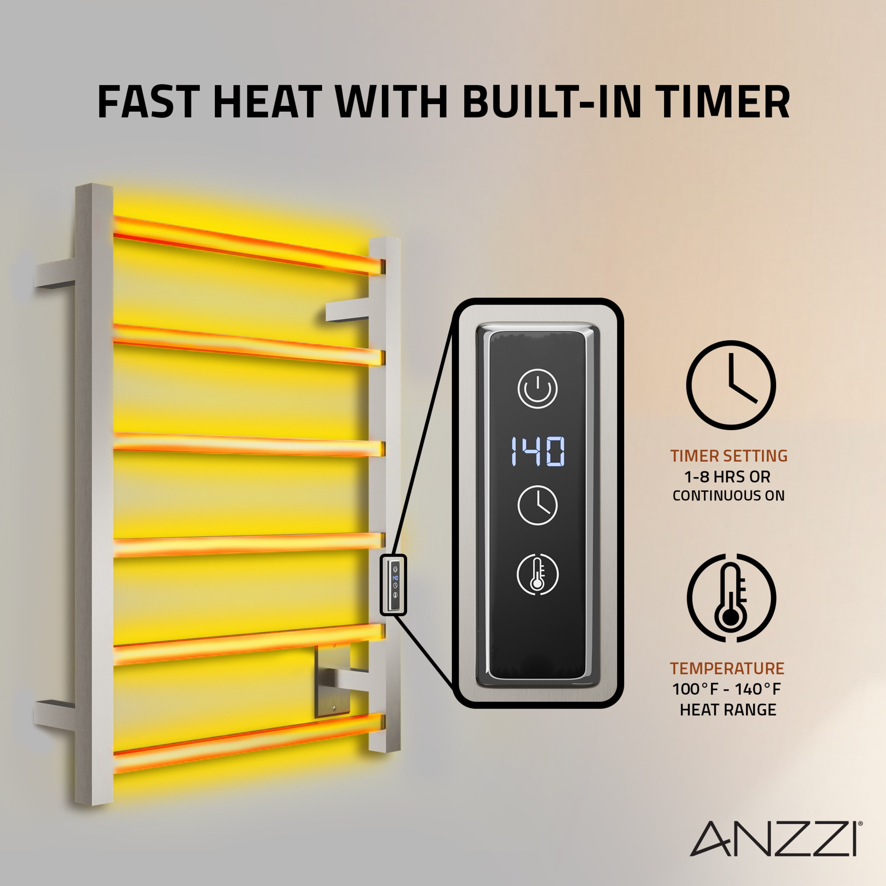 ANZZI TW-AZ014BN Towel-Warmers - View #8