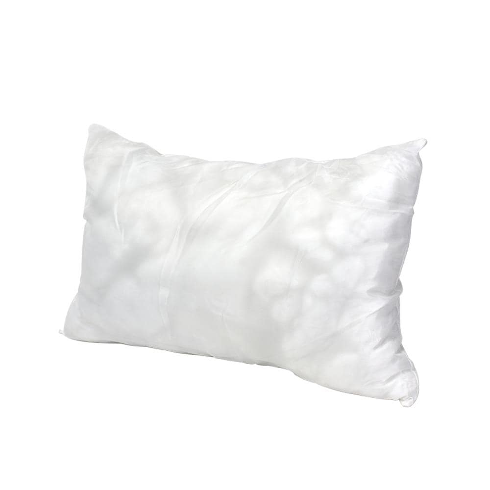 Swift Home Cotton Pillow Insert 2-Pack 26-in x 26-in White Indoor  Decorative Insert in the Throw Pillows department at