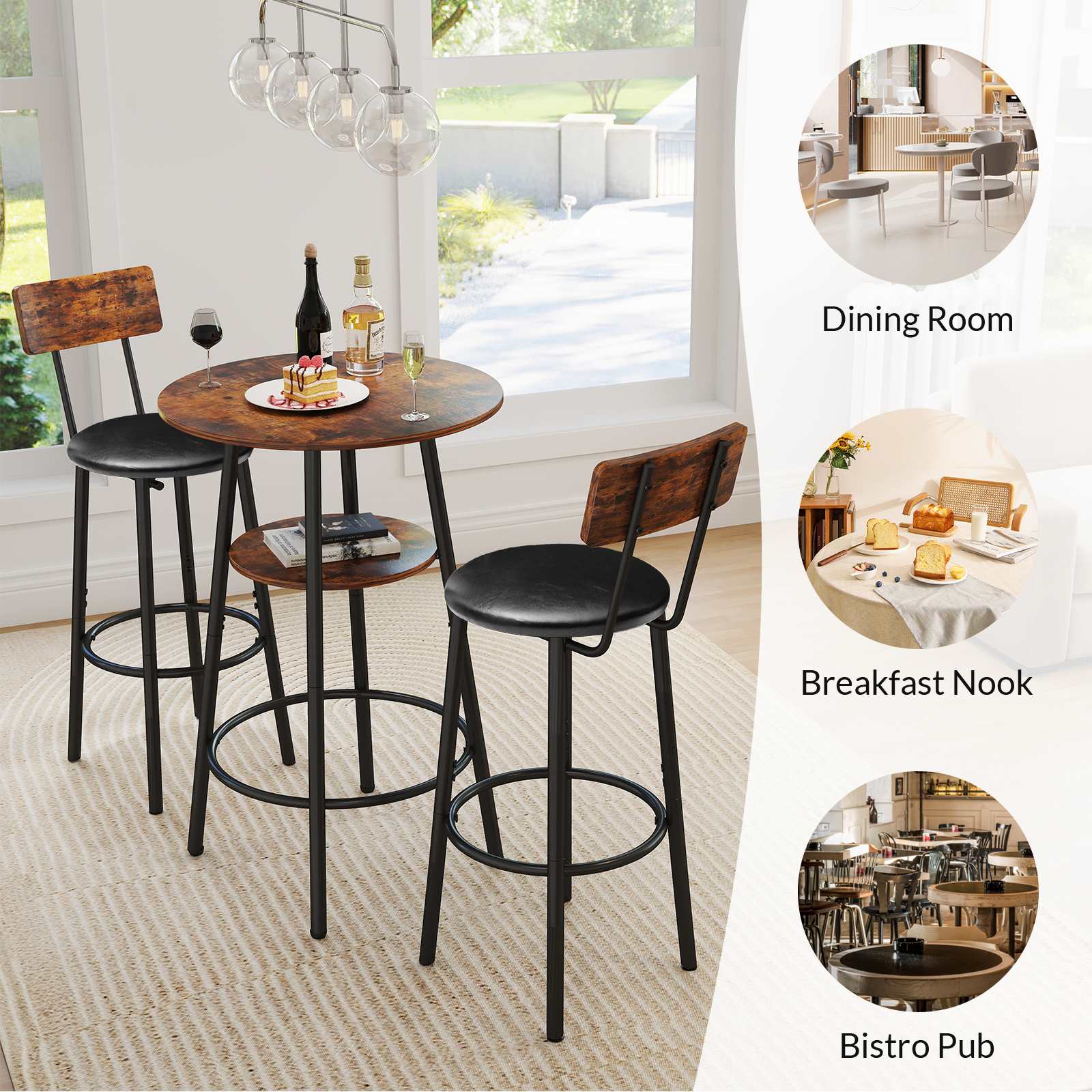 Zevemomo MZEVEG108 stools - View #5