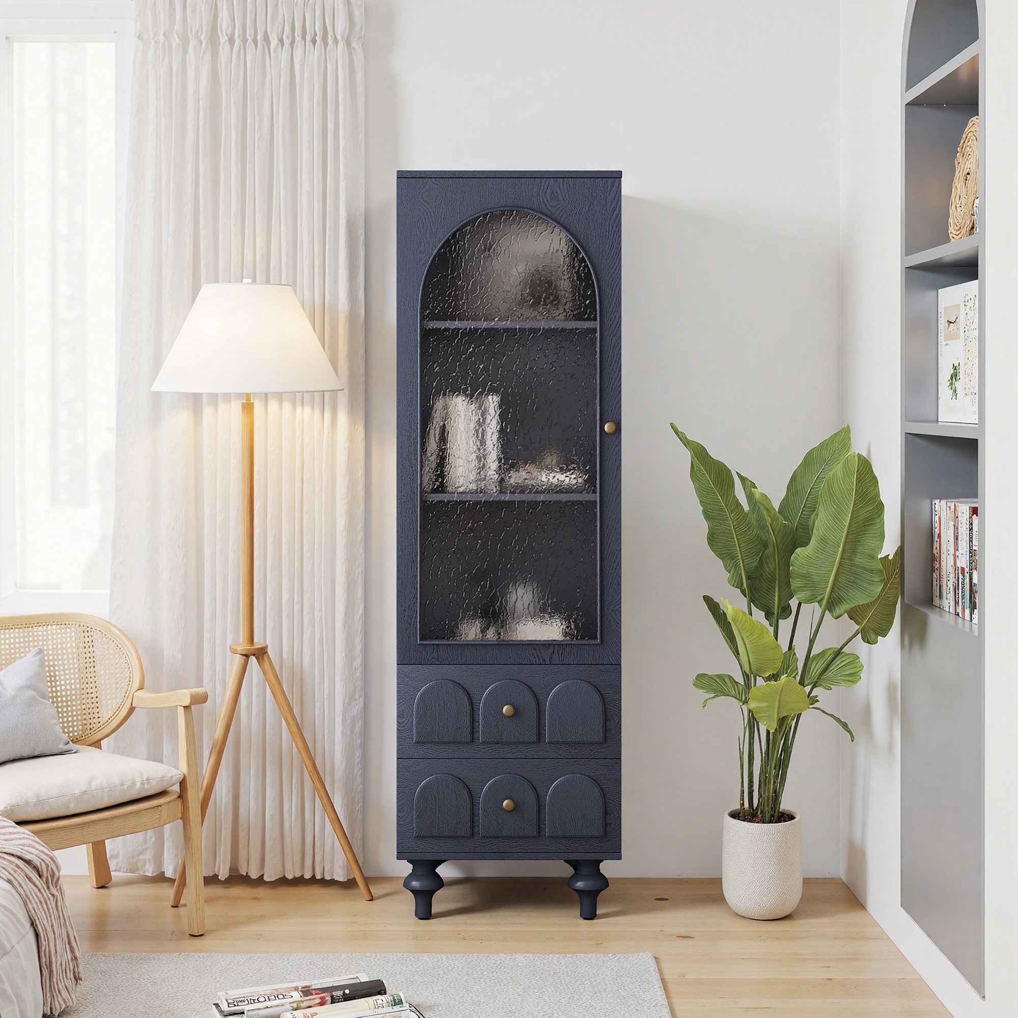 SINOFURN SYE140002BK Dining-Kitchen-Storarge - View #2