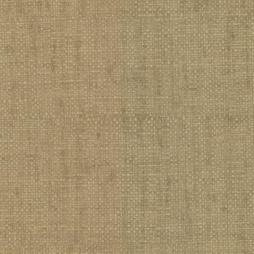 Warner Textures 2807-65921 Warner Grasscloth Resource 60.8-sq ft Khaki Vinyl Textured Abstract 3D Unpasted Wallpaper