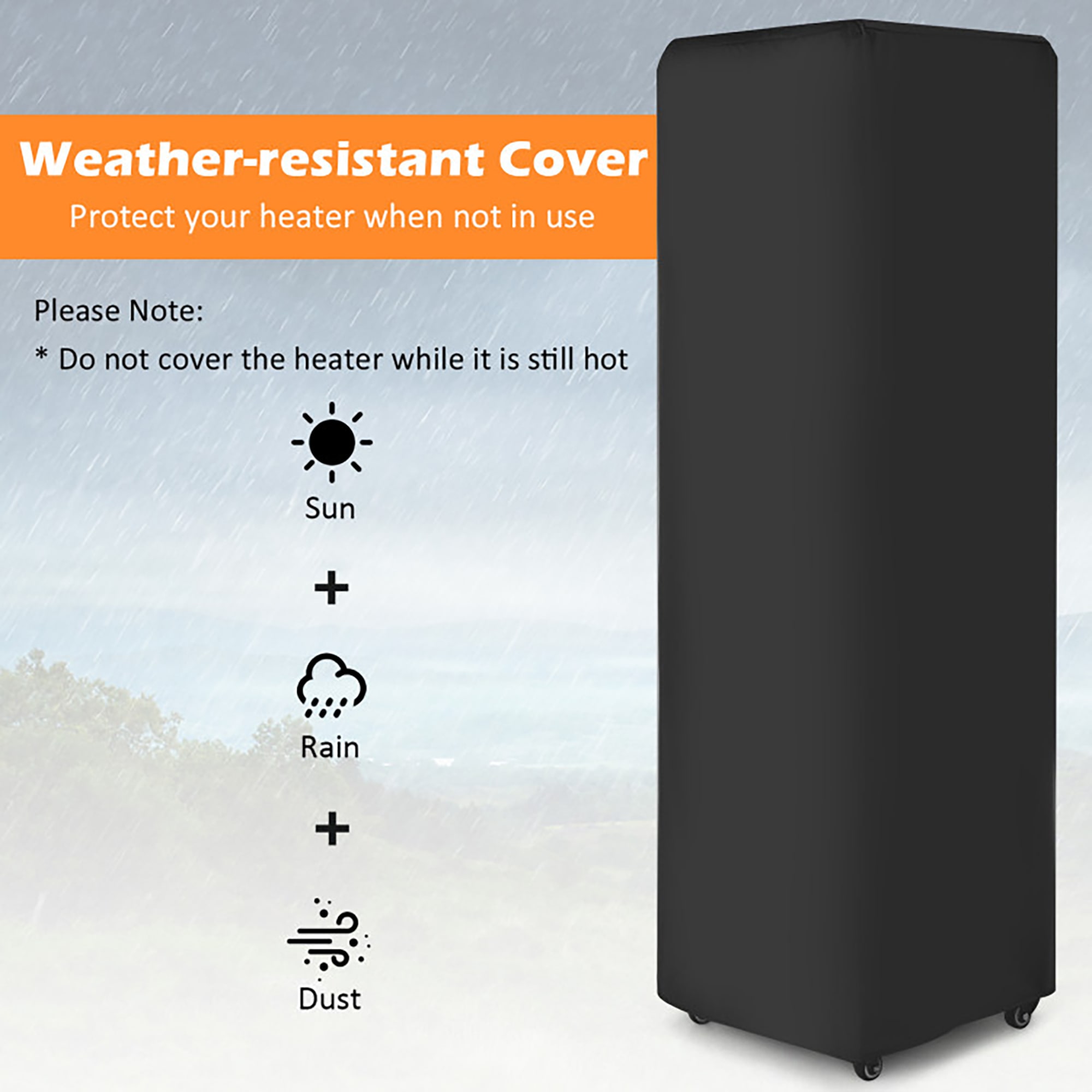 Clihome CL-NP11219US-DK Outdoor-Gas-Patio-Heaters - View #8