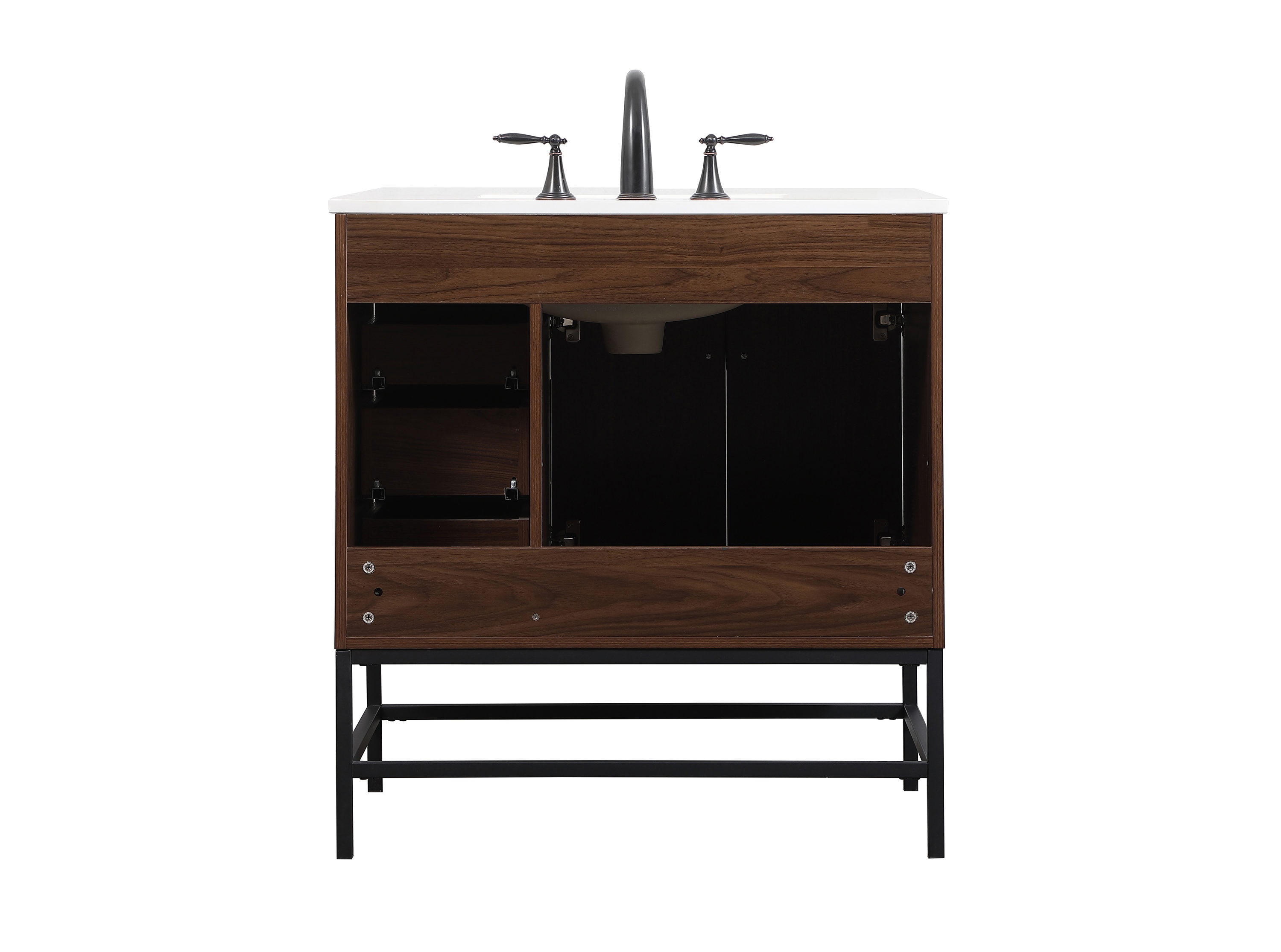 Elegant Decor HF146496MWT Bath-Vanity-Combo - View #16