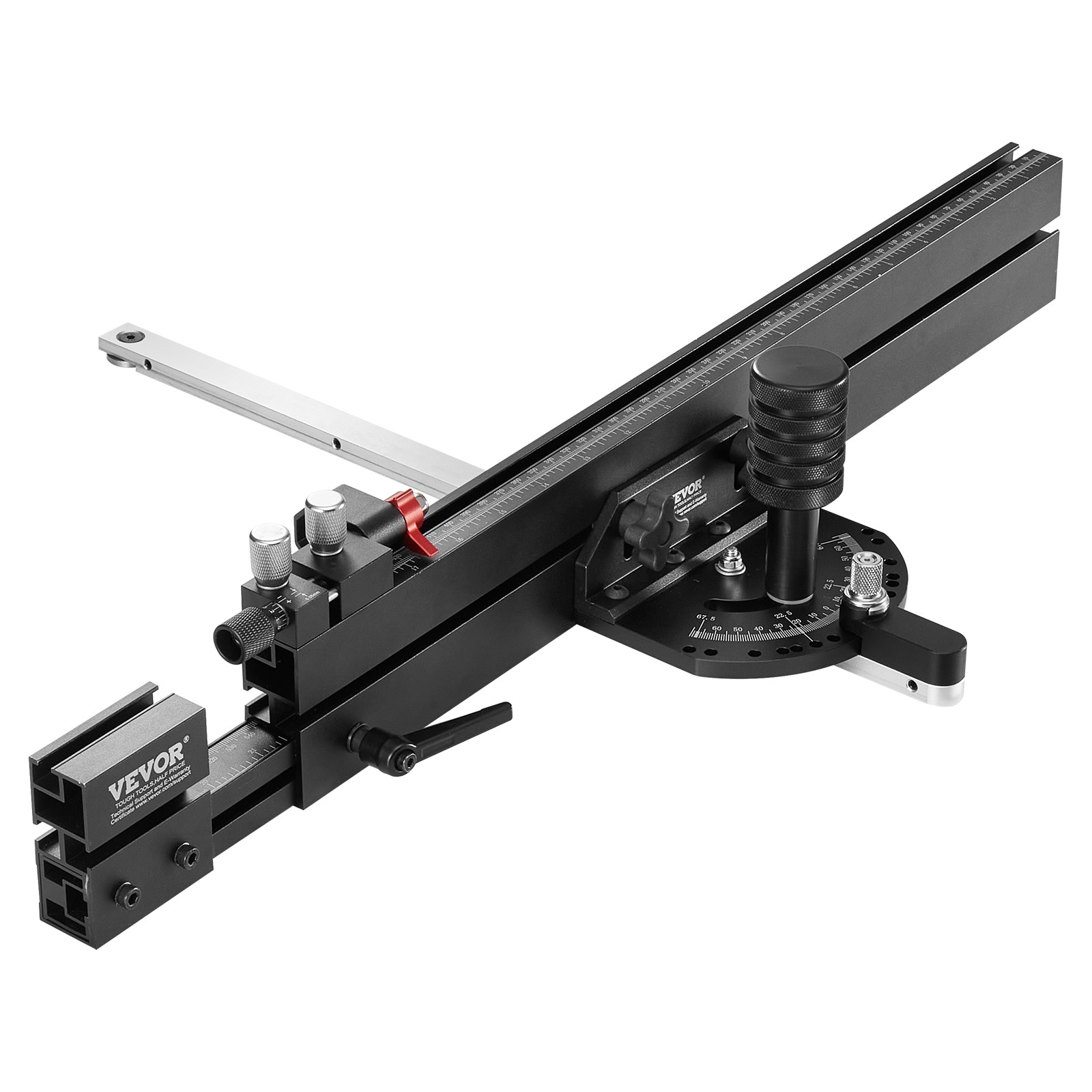 VEVOR TJXQGDKS6060EZ0GRV0 Adjustable Miter saw stop