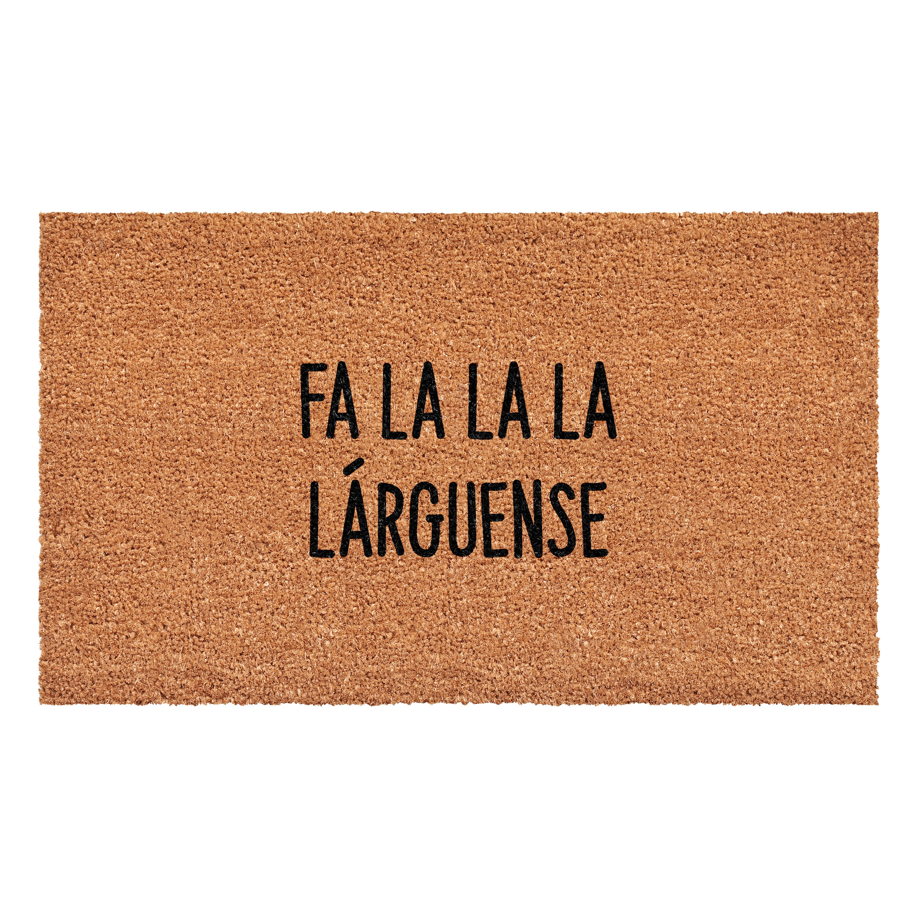 Callowaymills 113361729 1-1/2-ft x 2-1/2-ft Multi Coir/Vinyl Rectangular Indoor or outdoor Decorative Door mat