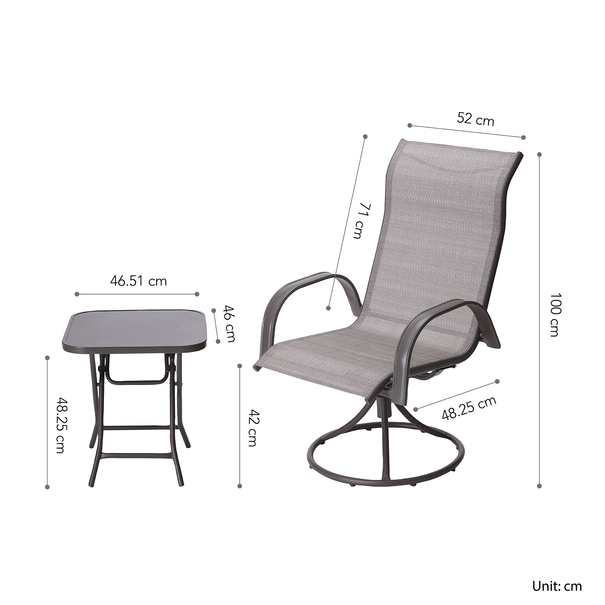 Teamson Home PT-OF0003 Patio-Dining-Sets - View #4