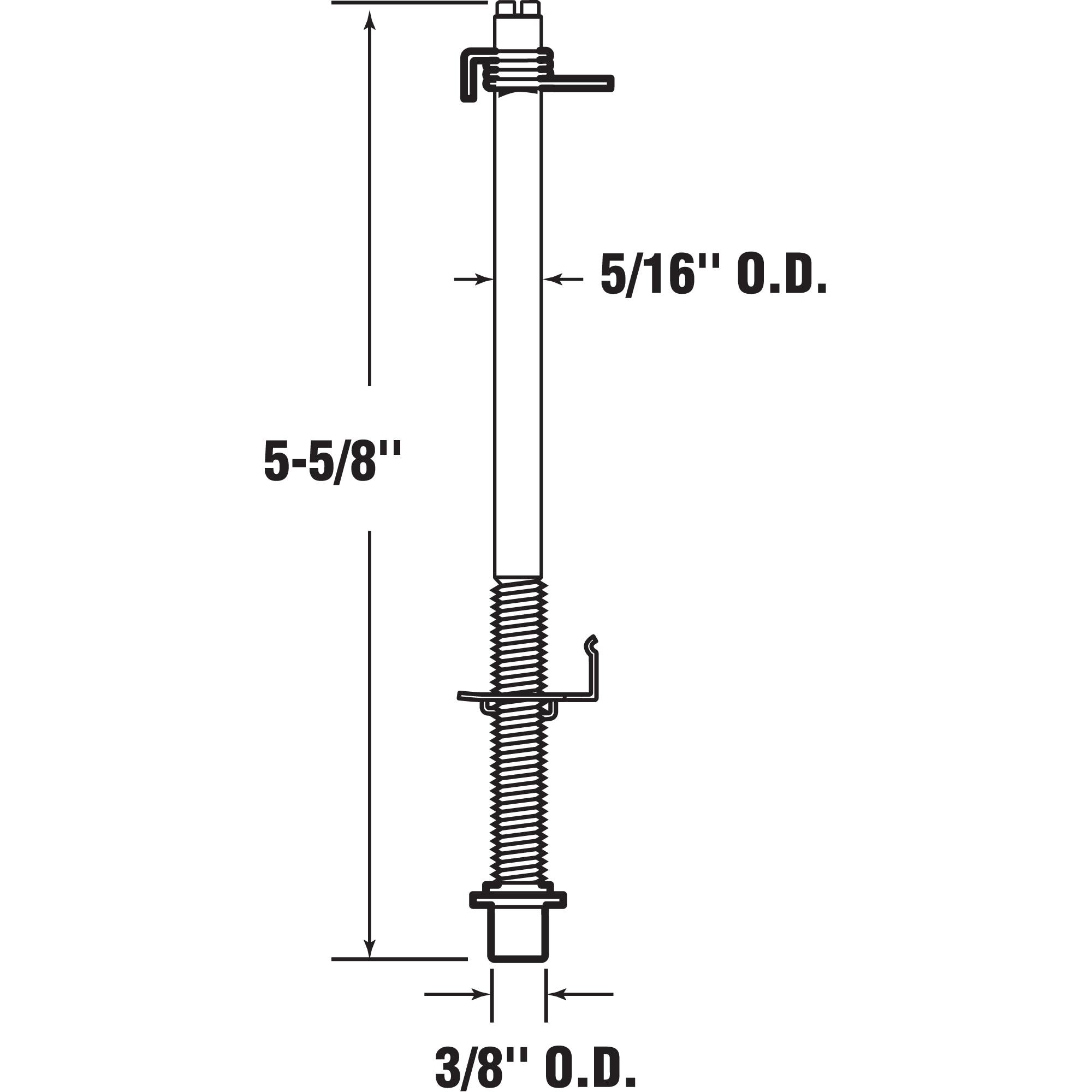 Prime-Line N 6639 Bifold-Closet-Door-Pivots - View #2