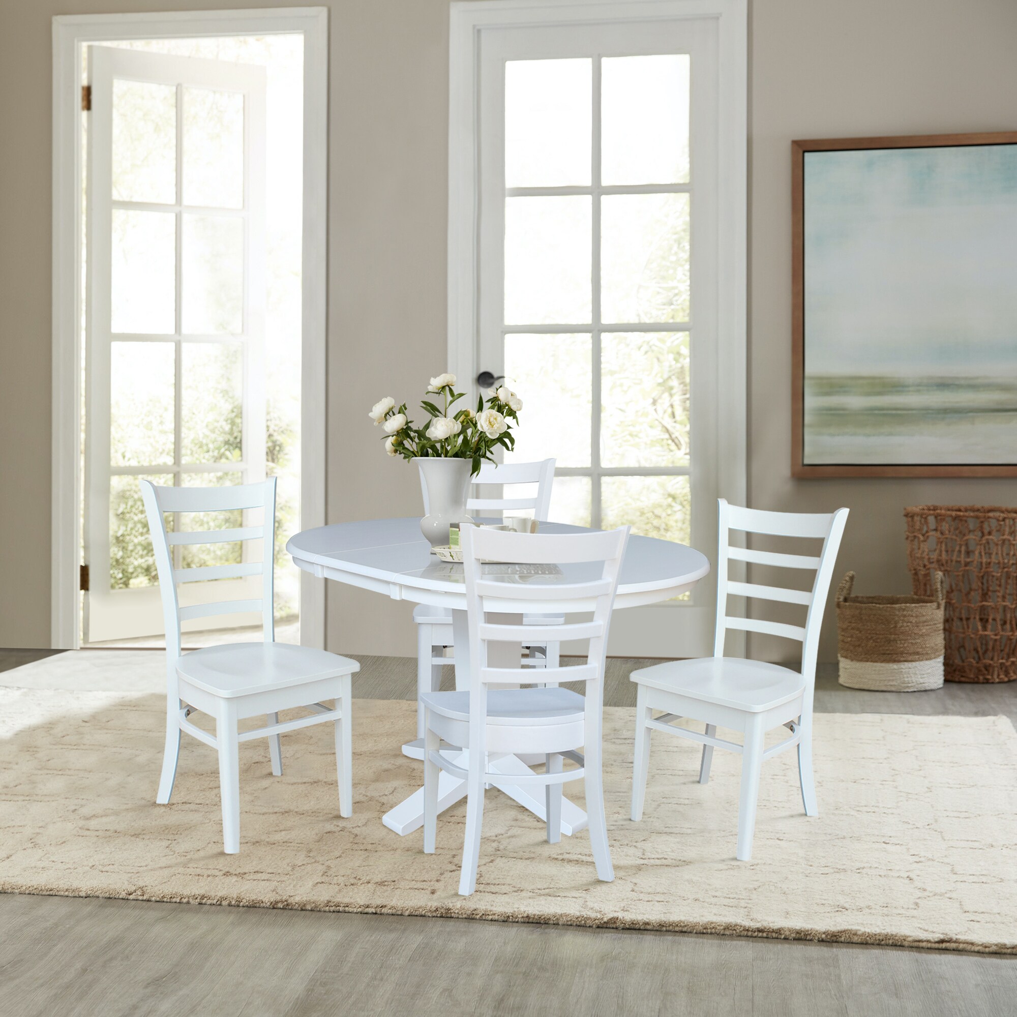 International Concepts K08-36RXT-23B-C617-4 Dining-Sets - View #3