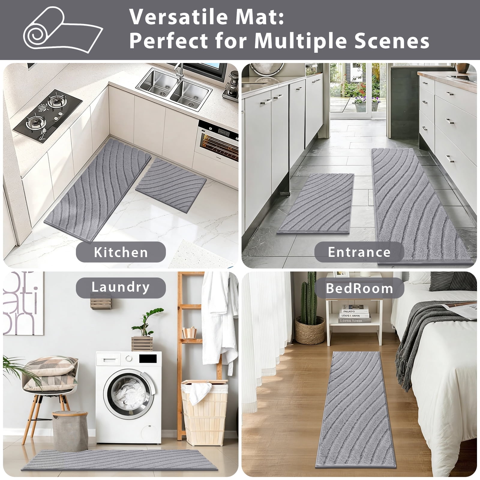 HEBE 763077707806 Bath-Rugs - View #7