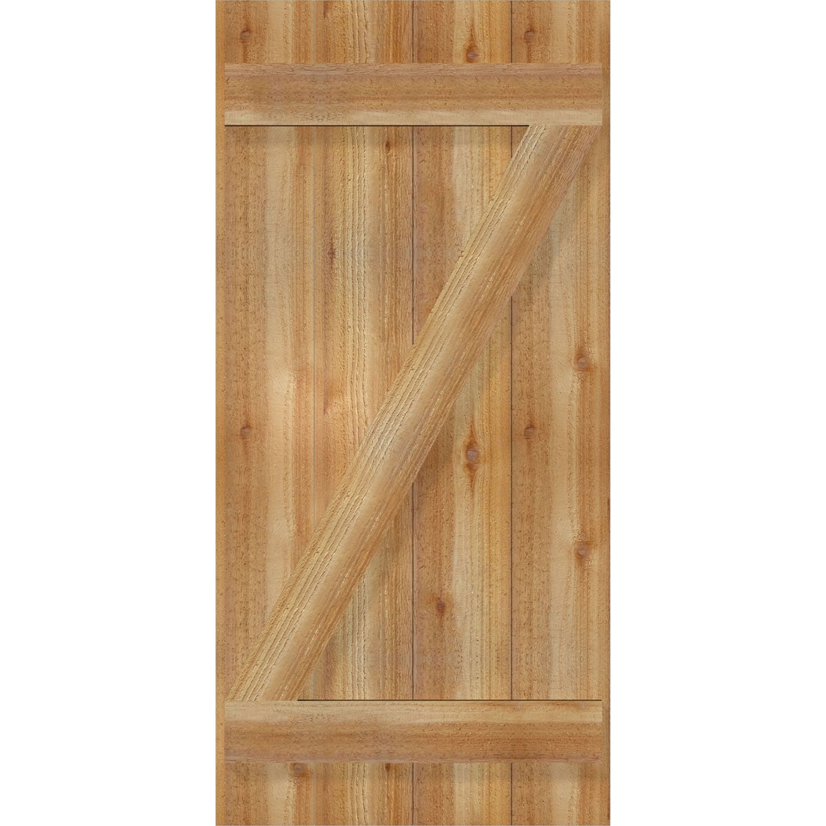 Ekena Millwork RBJ06Z21X045RWR Exterior-Shutters - View #5