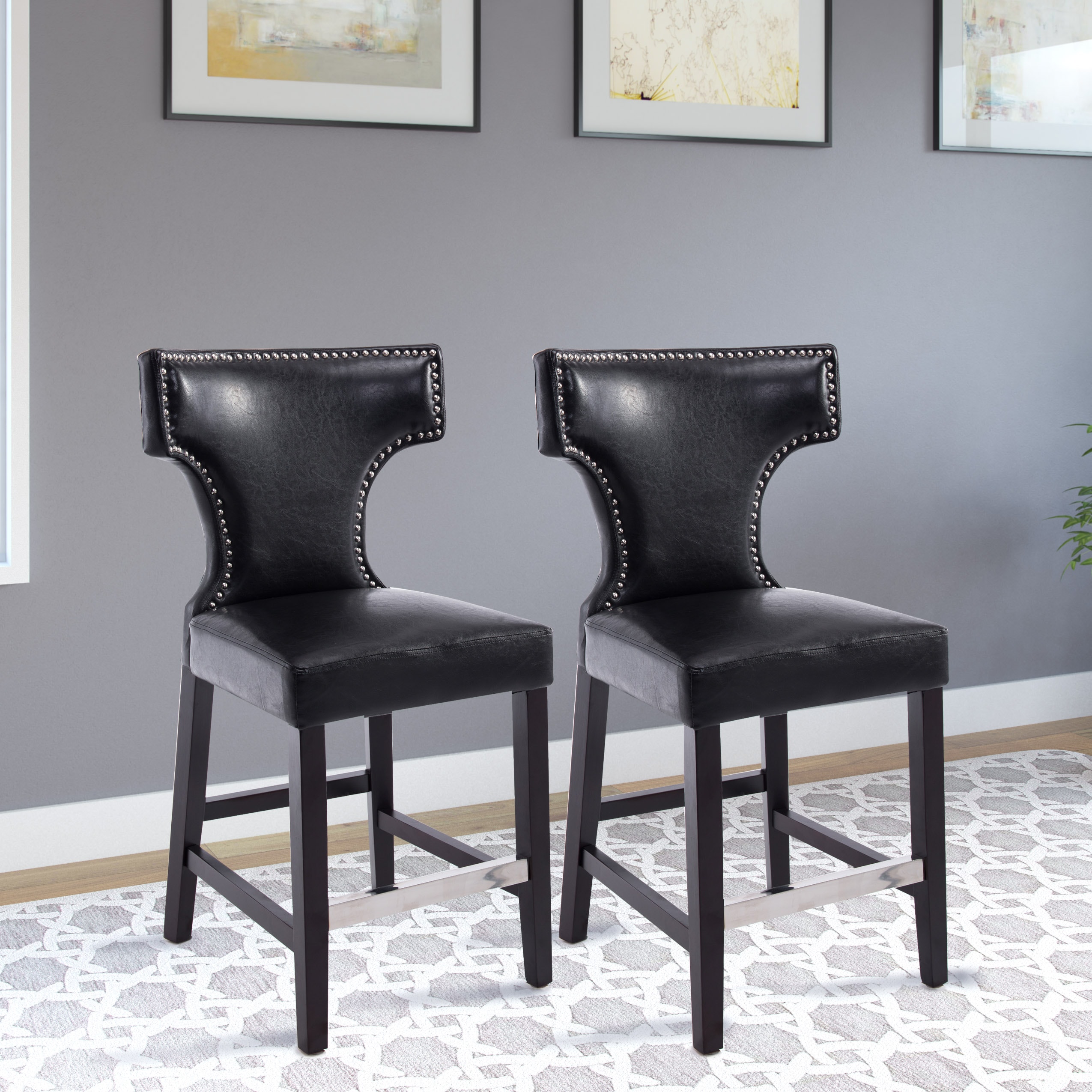 CorLiving DAD-808-B stools - View #3