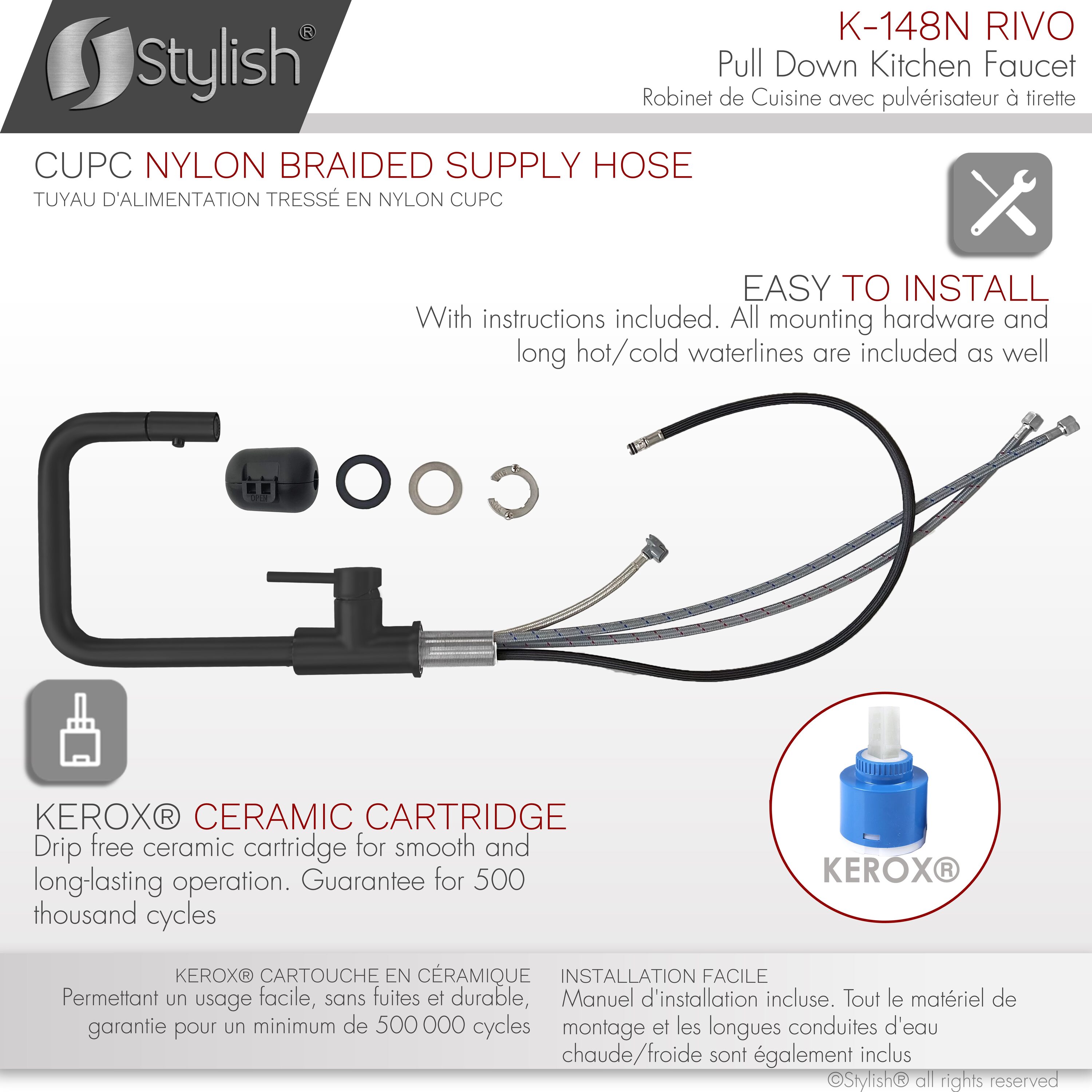 Stylish K-148N Kitchen-Faucets - View #10
