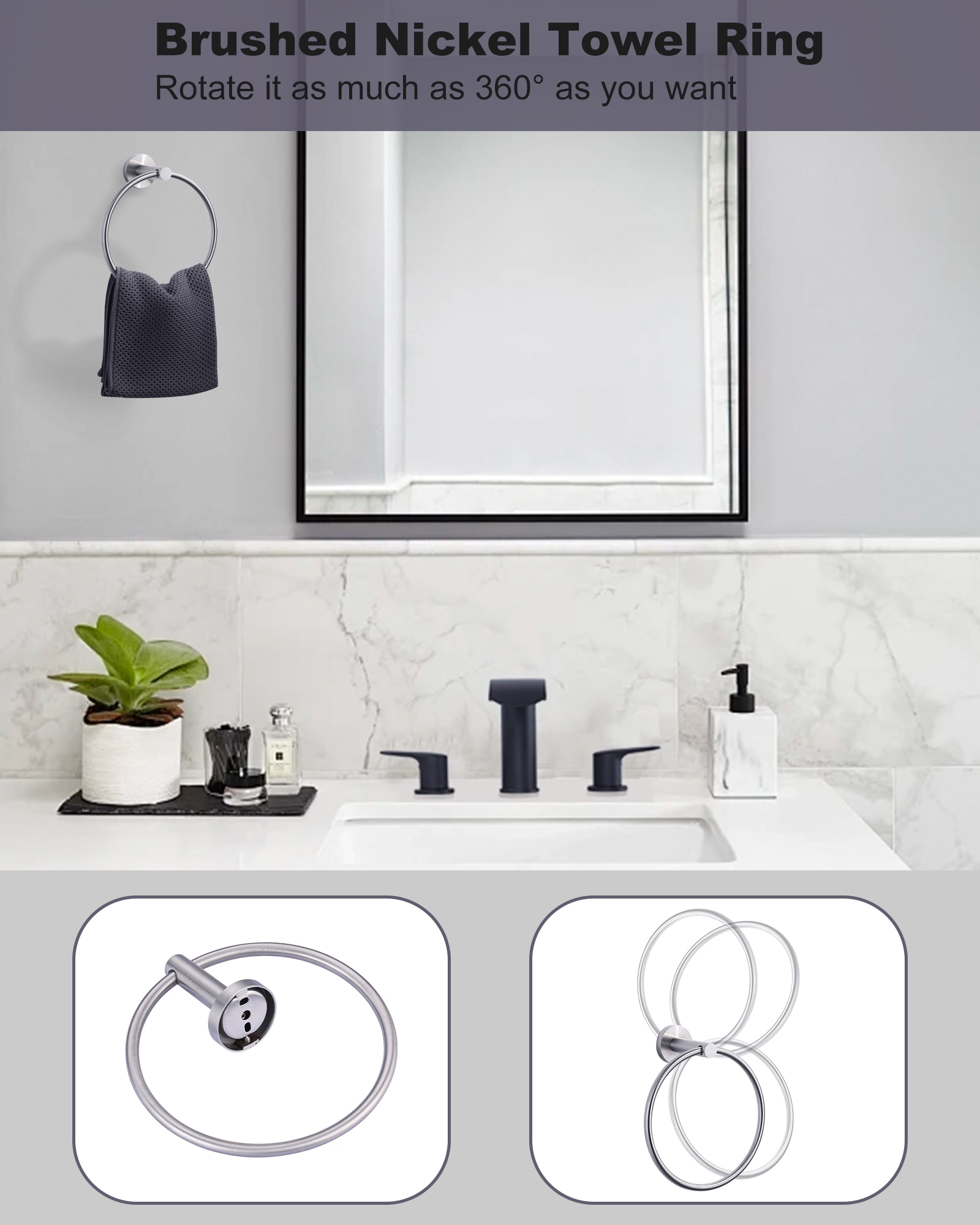 WOWOW 410163 Decorative-Bath-Hardware-Kits - View #3