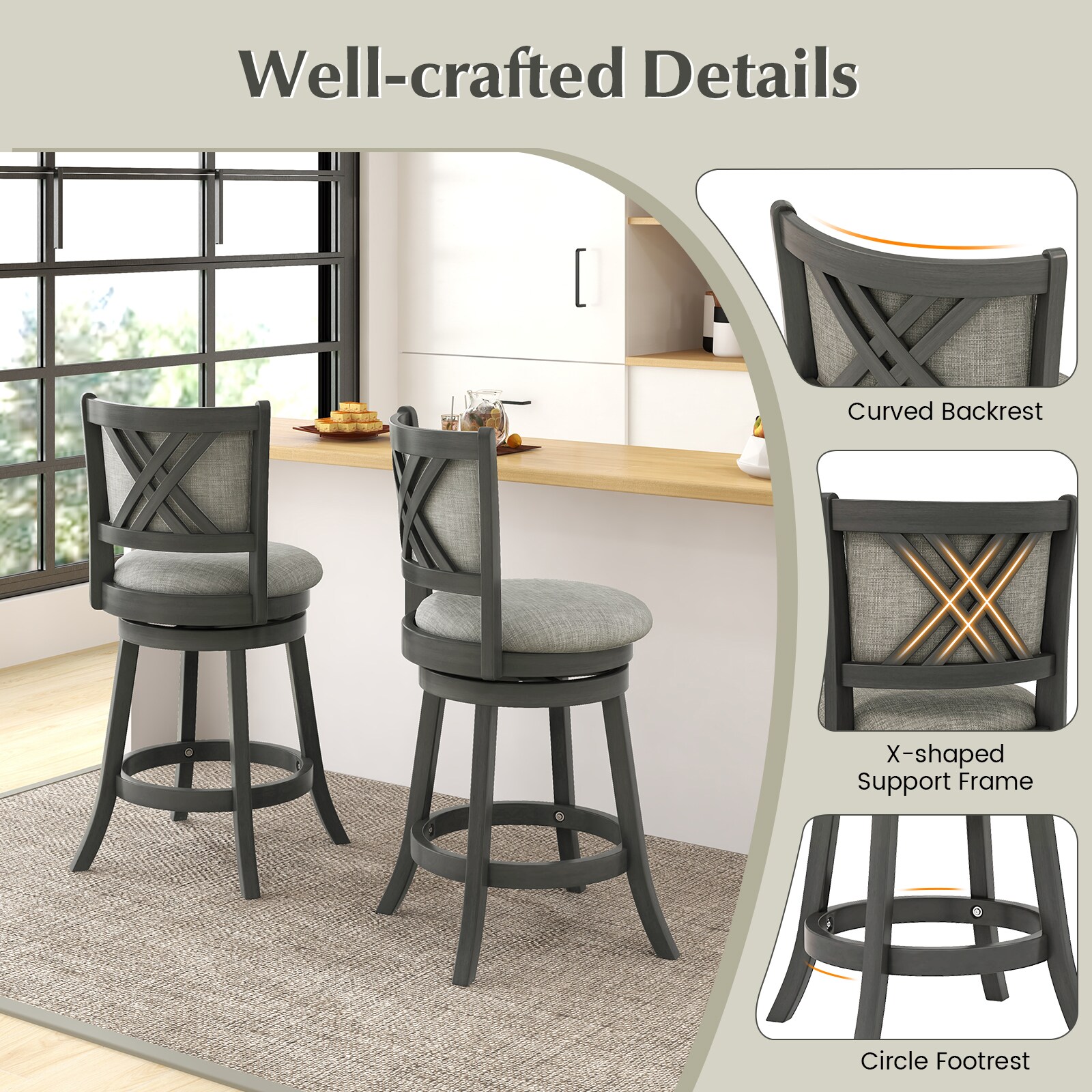  ID11714GR27 stools - View #4
