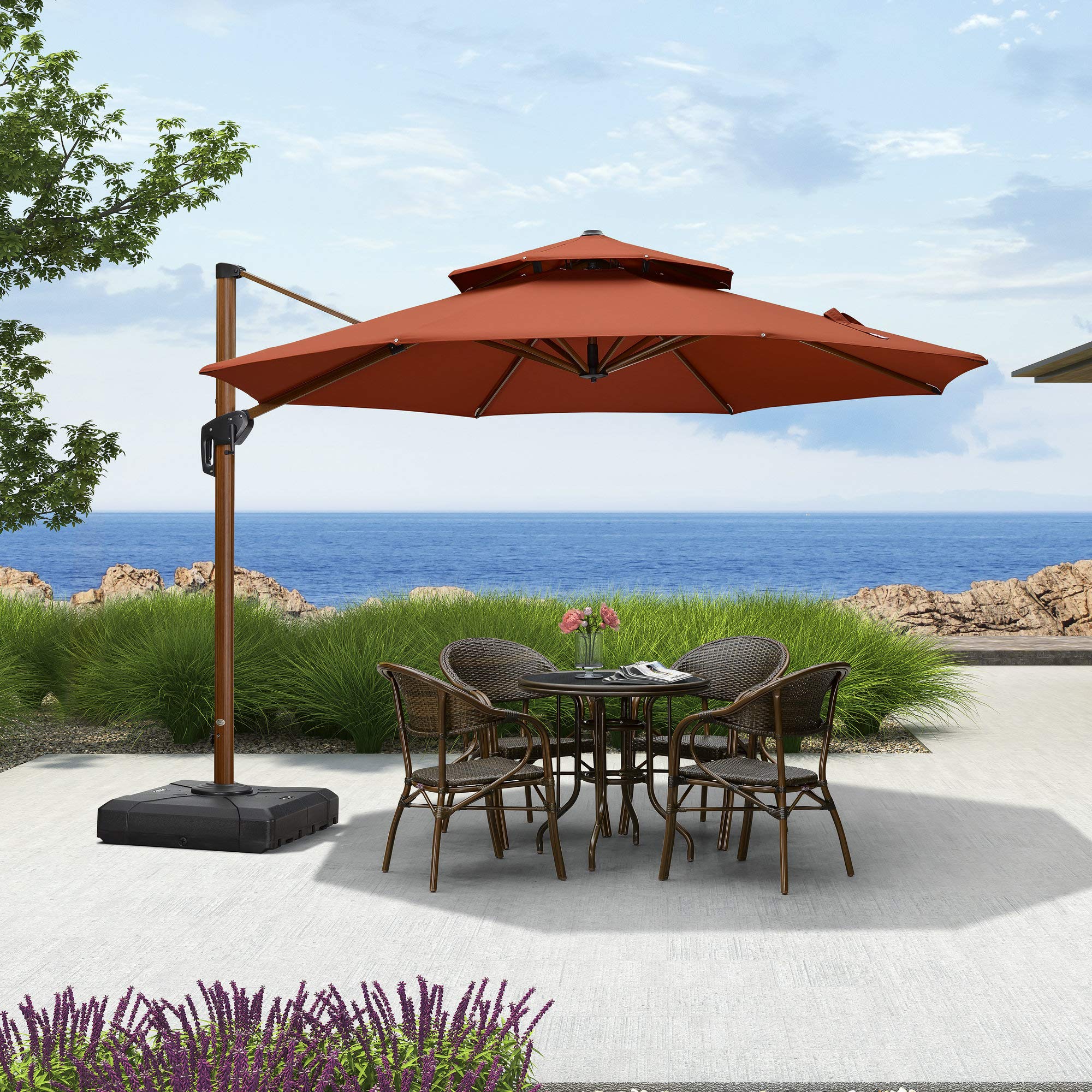 PURPLE LEAF LSGLRRM11-BR Umbrellas-2 - View #11