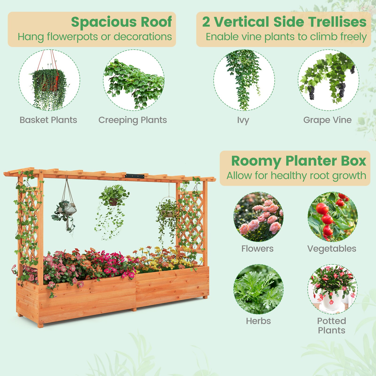 Poinic CWJT4111OR Raised-Planter-Boxes - View #4