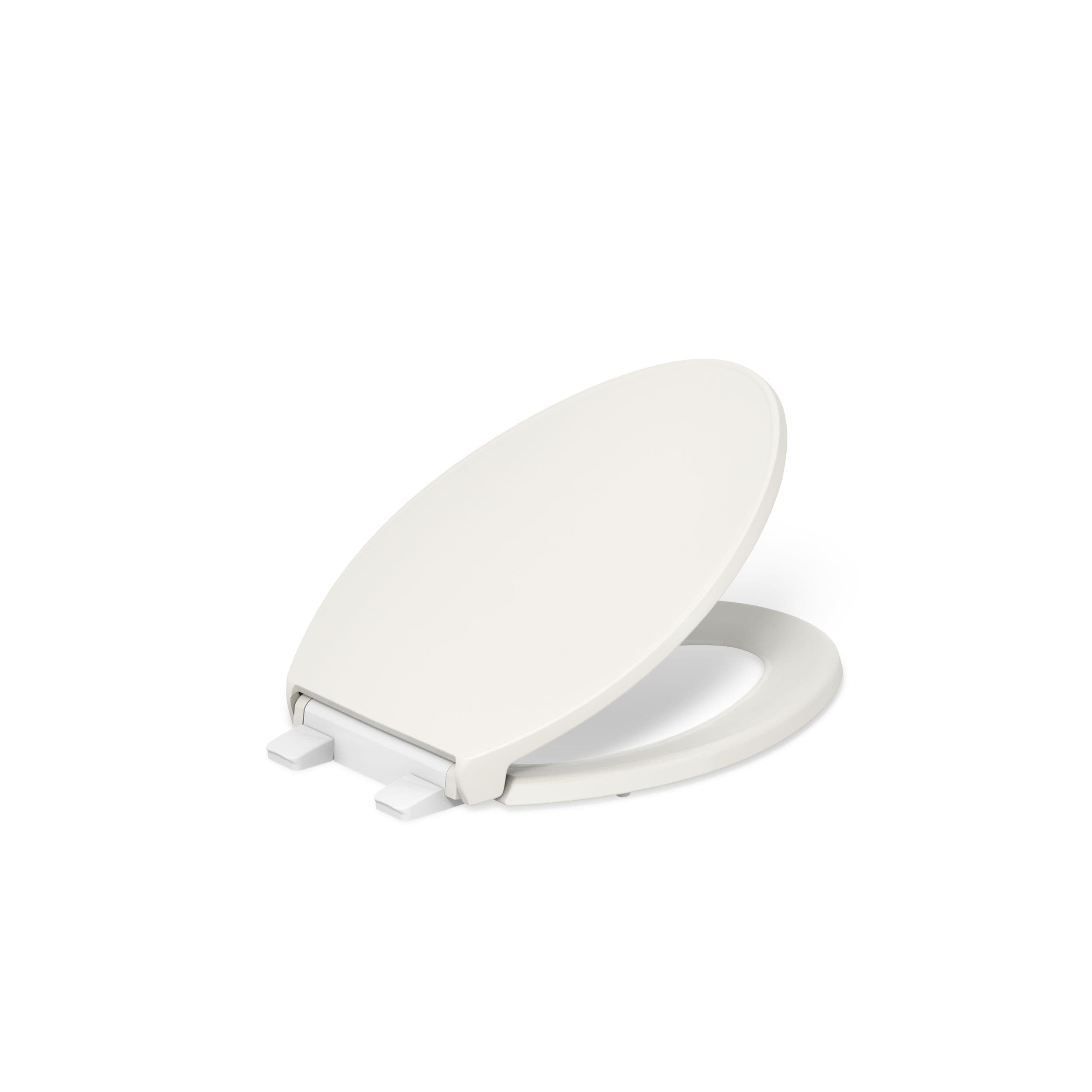 ReadyLatch Quiet-Close elongated toilet seat with antimicrobial agent