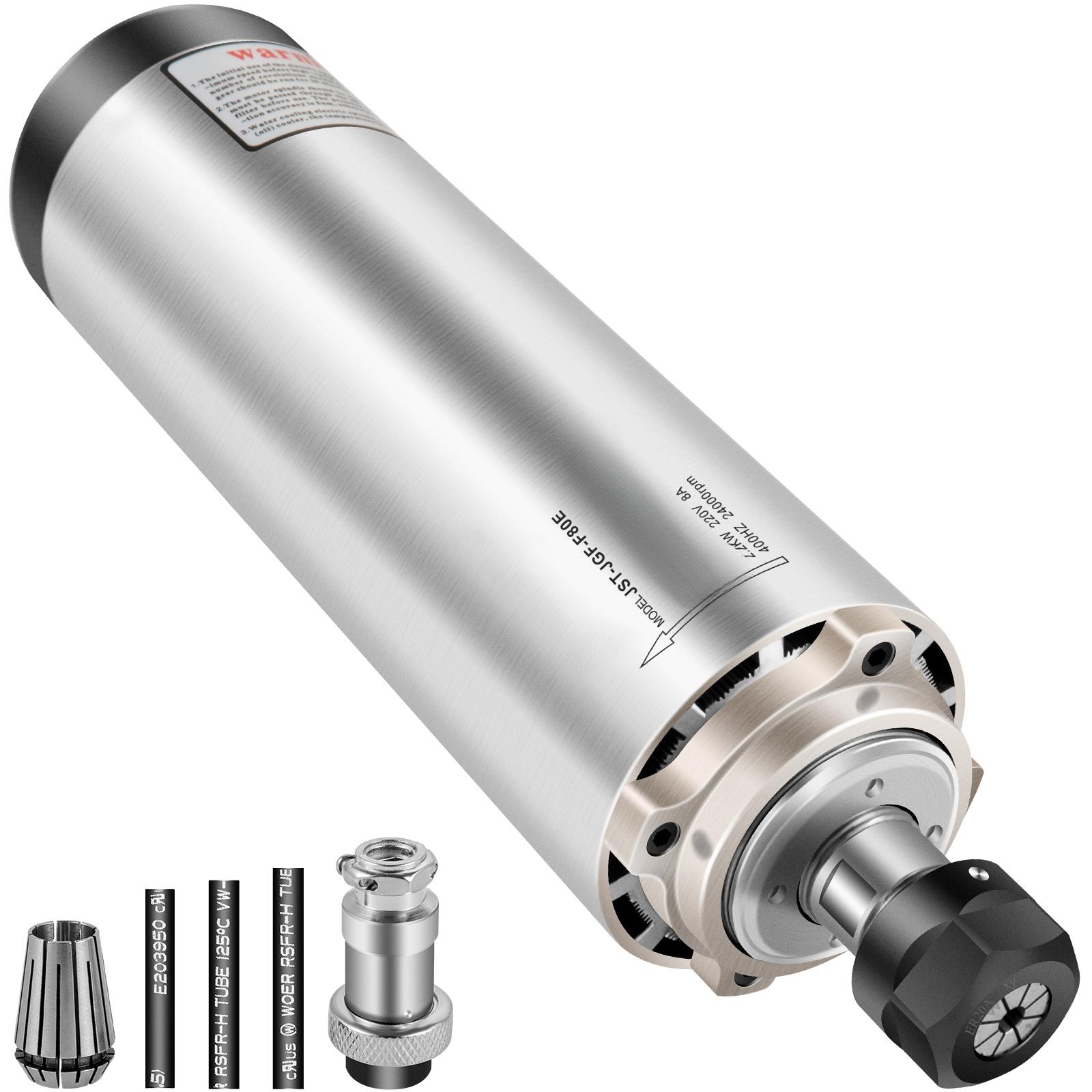 SVOPES 2.2KW Air Cooled Spindle Motor ER20 CNC Milling Motor 24000 RPM 400 Hz for Router Engraving Machine (220V) #SVOPES2.2KW2207282V0