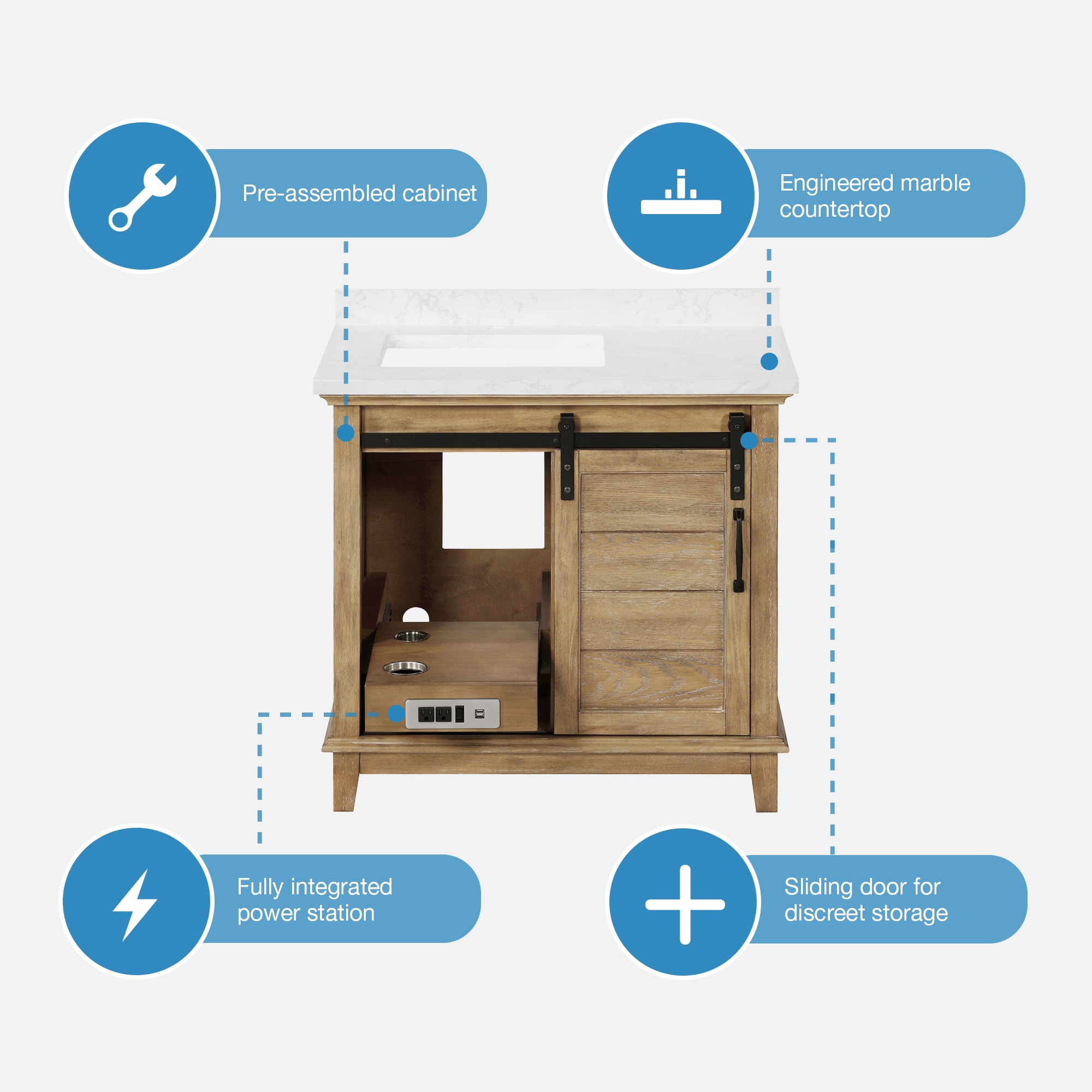 OVE Decors 15VVAR-EDEN36-122 Bath-Vanity-Combo - View #6