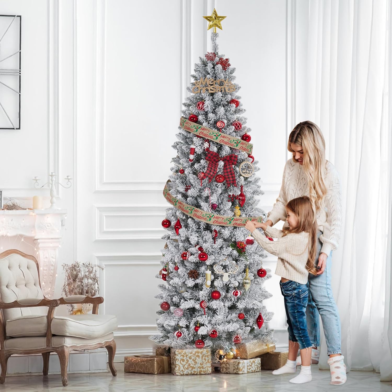 Qeetex LXL-PHK-35JMI1V8 Artificial-Christmas-Trees - View #3