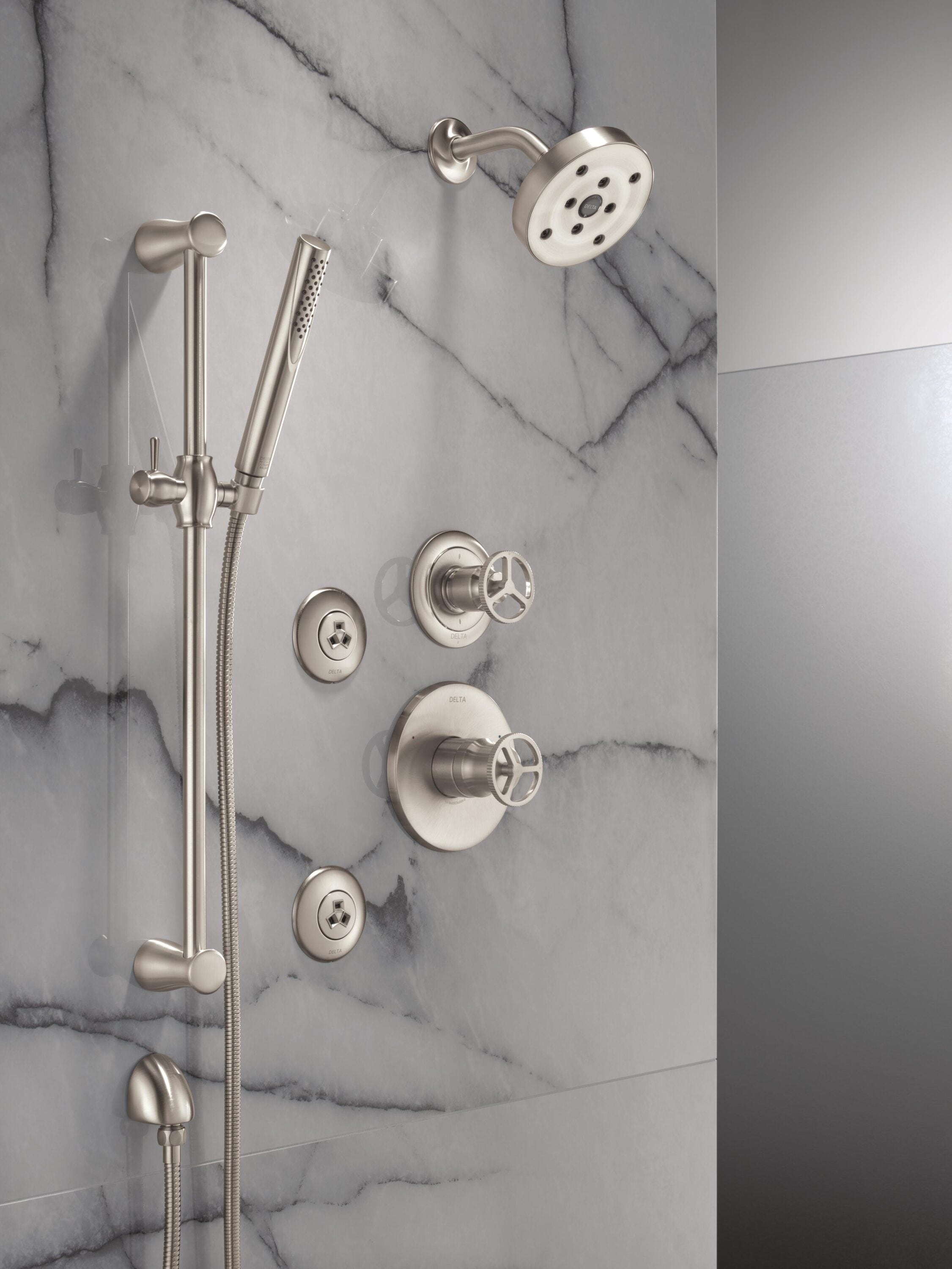 Delta T11958-SS Bath-Shower-Facc - View #2
