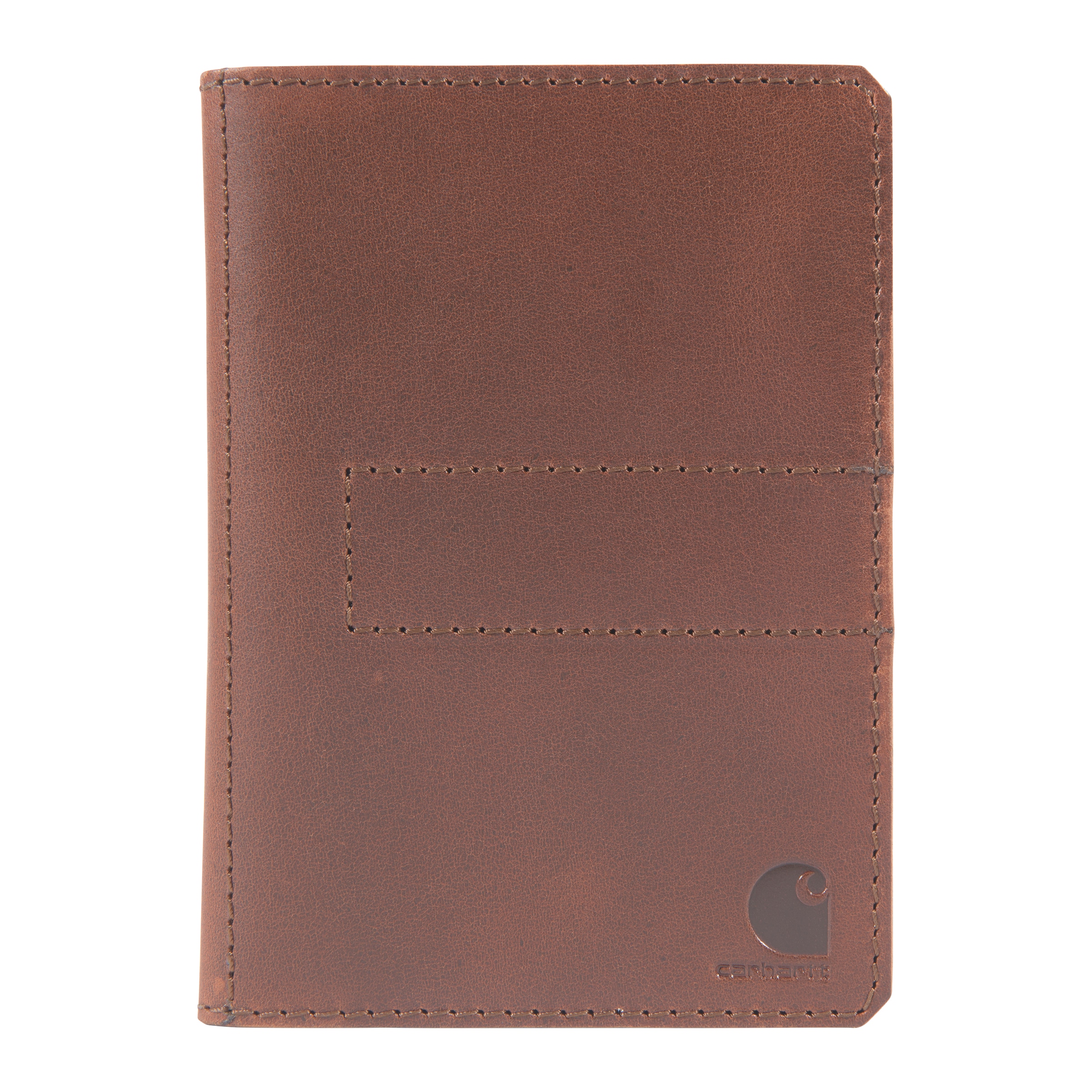 Carhartt B000039520199 1.57x5.12x5.12 Brown Leather Softshell Wallet