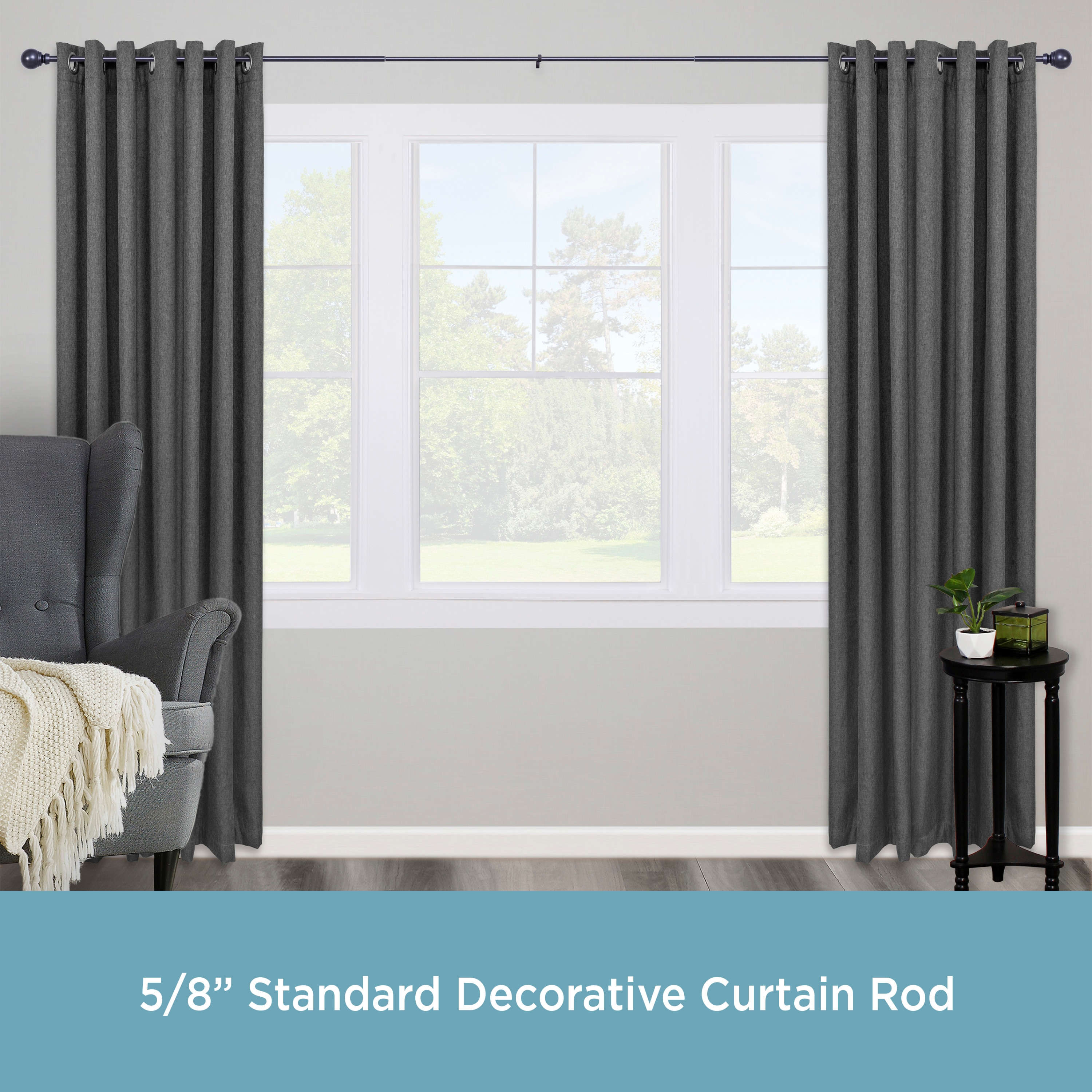 Kenney KN71829USREM Curtain-Rods - View #2