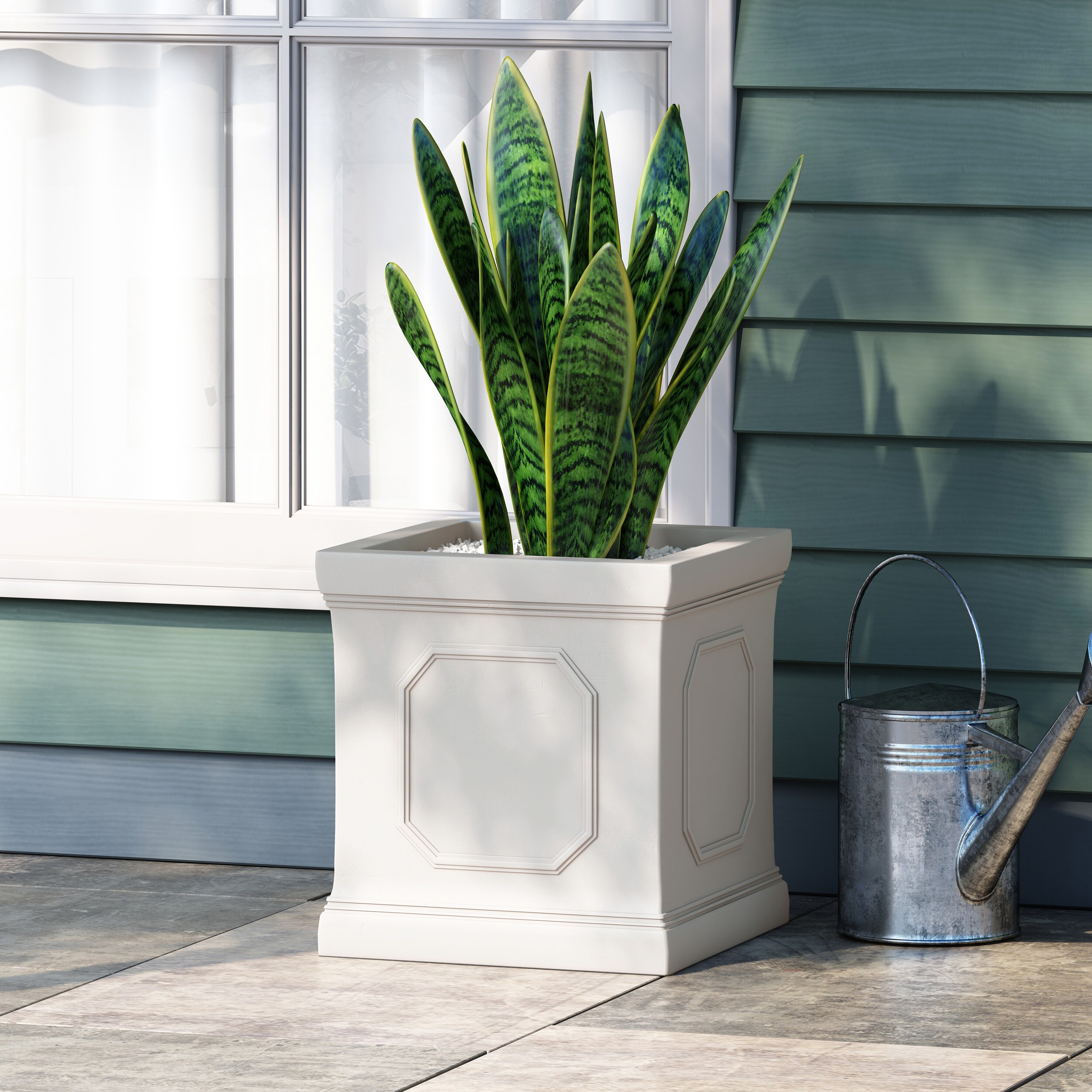 FAVSH LYON-63417.00WHI Planter-Window-Box - View #3