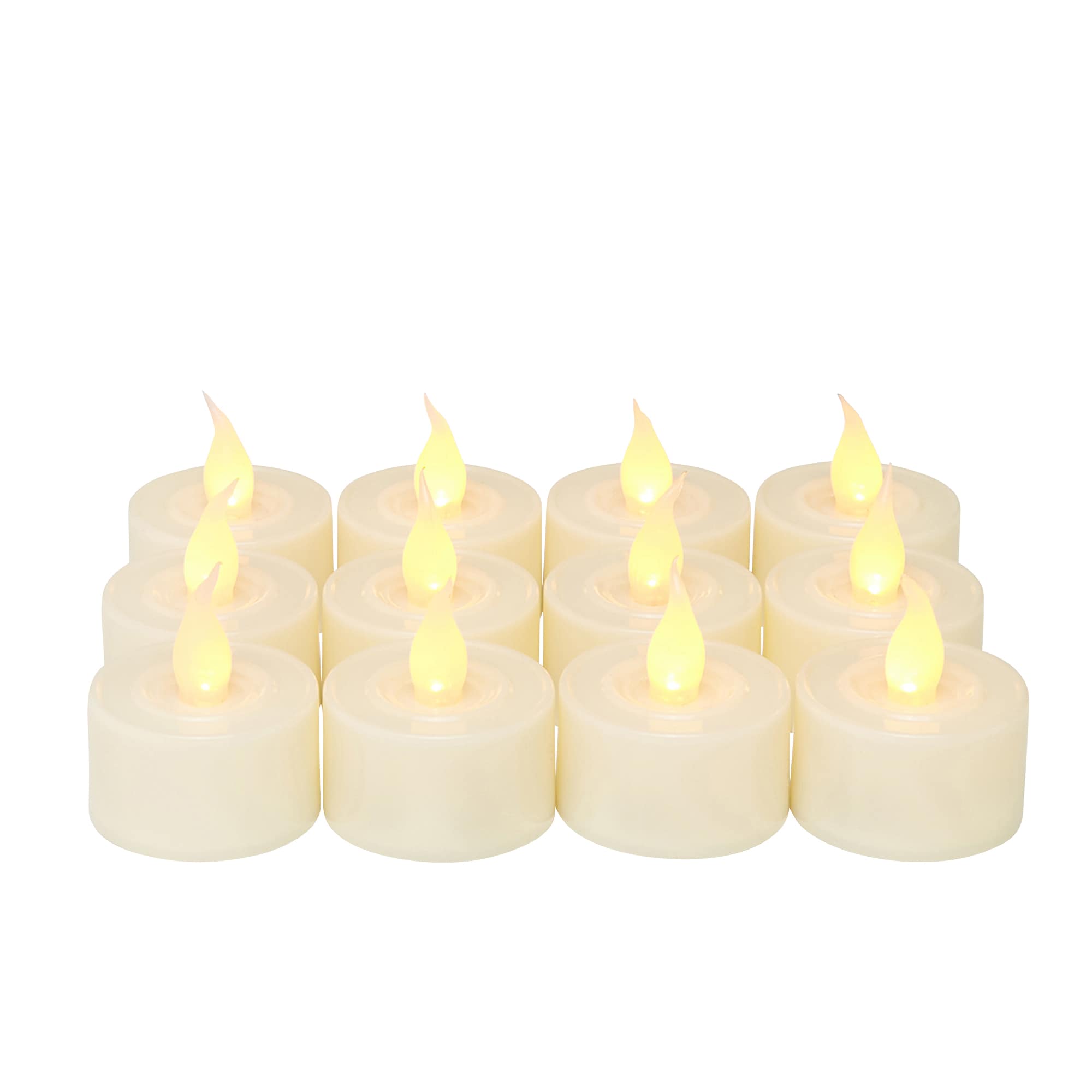 Ge 1 5 In Lighted Candle 12 Pack