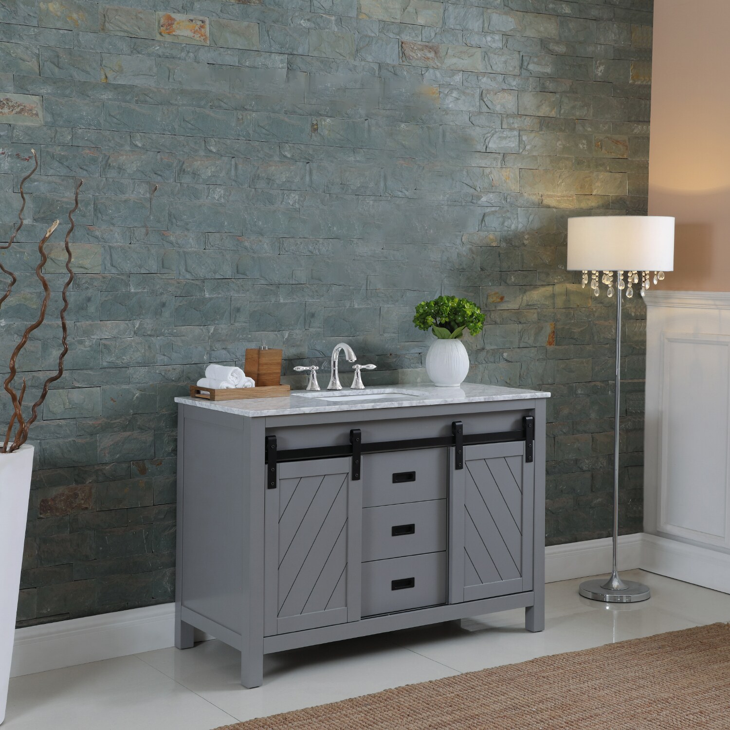 Altair 536048-GR-CA-NM Bath-Vanity-Combo - View #9