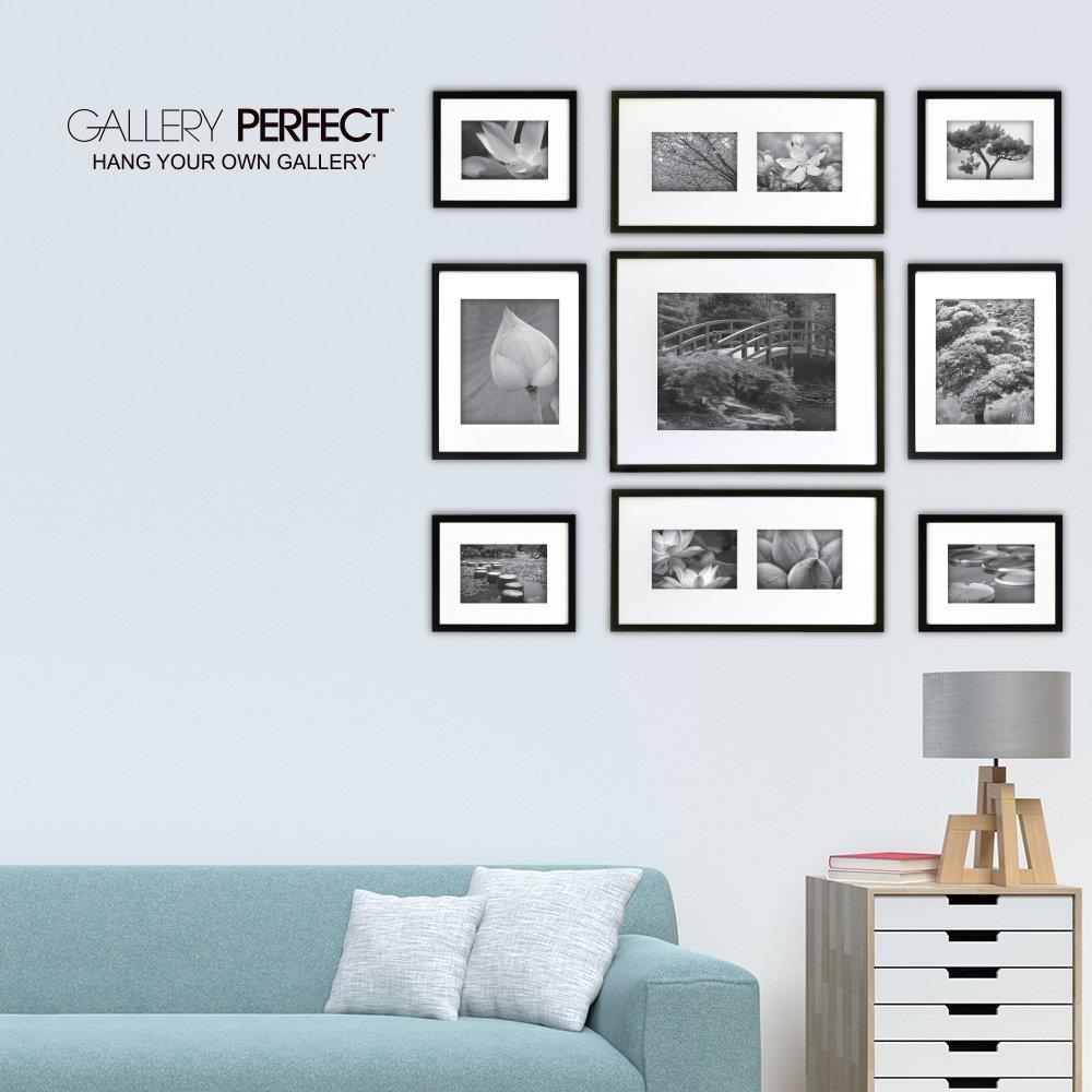 Gallery Perfect 7-piece Frame Set  Gallery wall living room, Frames on  wall, Frame wall collage