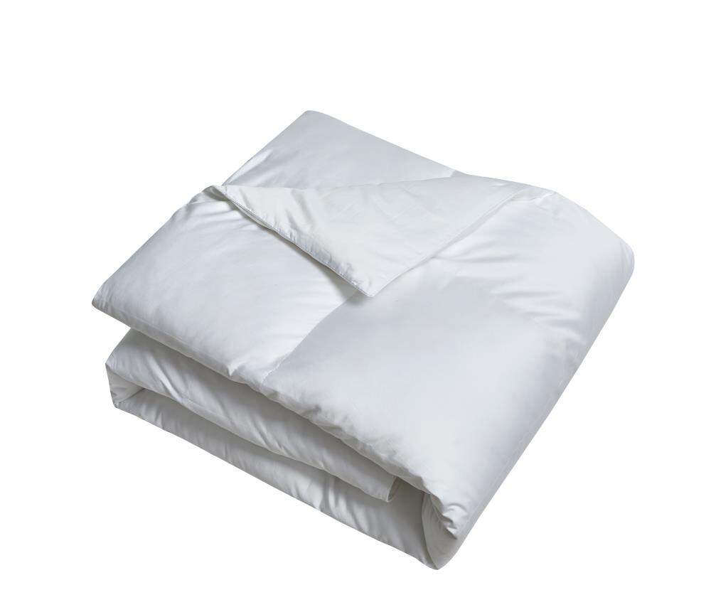 Blue Ridge Home Fashions DAC-12 White Solid King Comforter (Cotton with ...